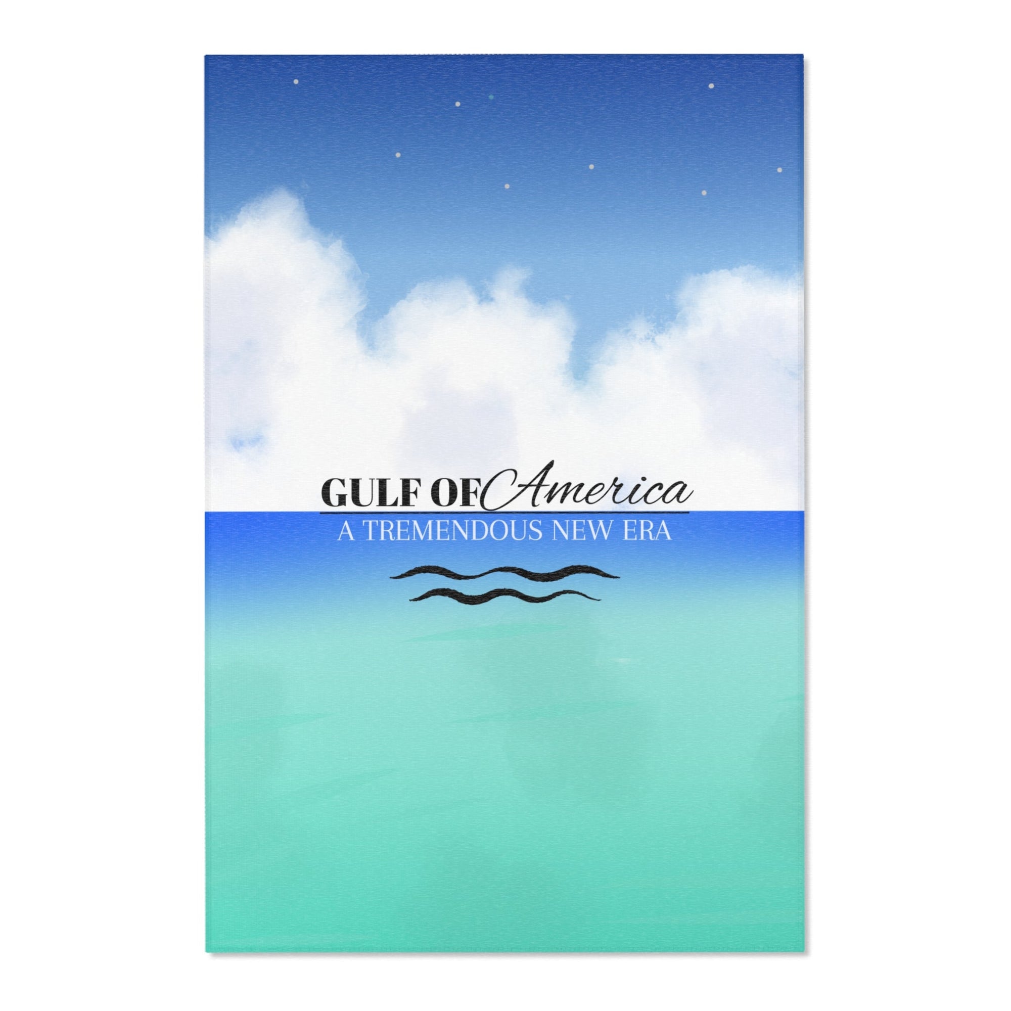 Gulf of America Area Rug - Coastal Decor Printify