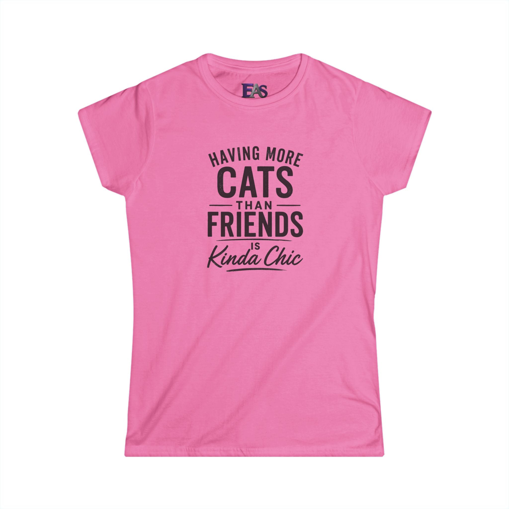 Having More Cats Than Friends Is Kinda Chic Women’s T-Shirt
