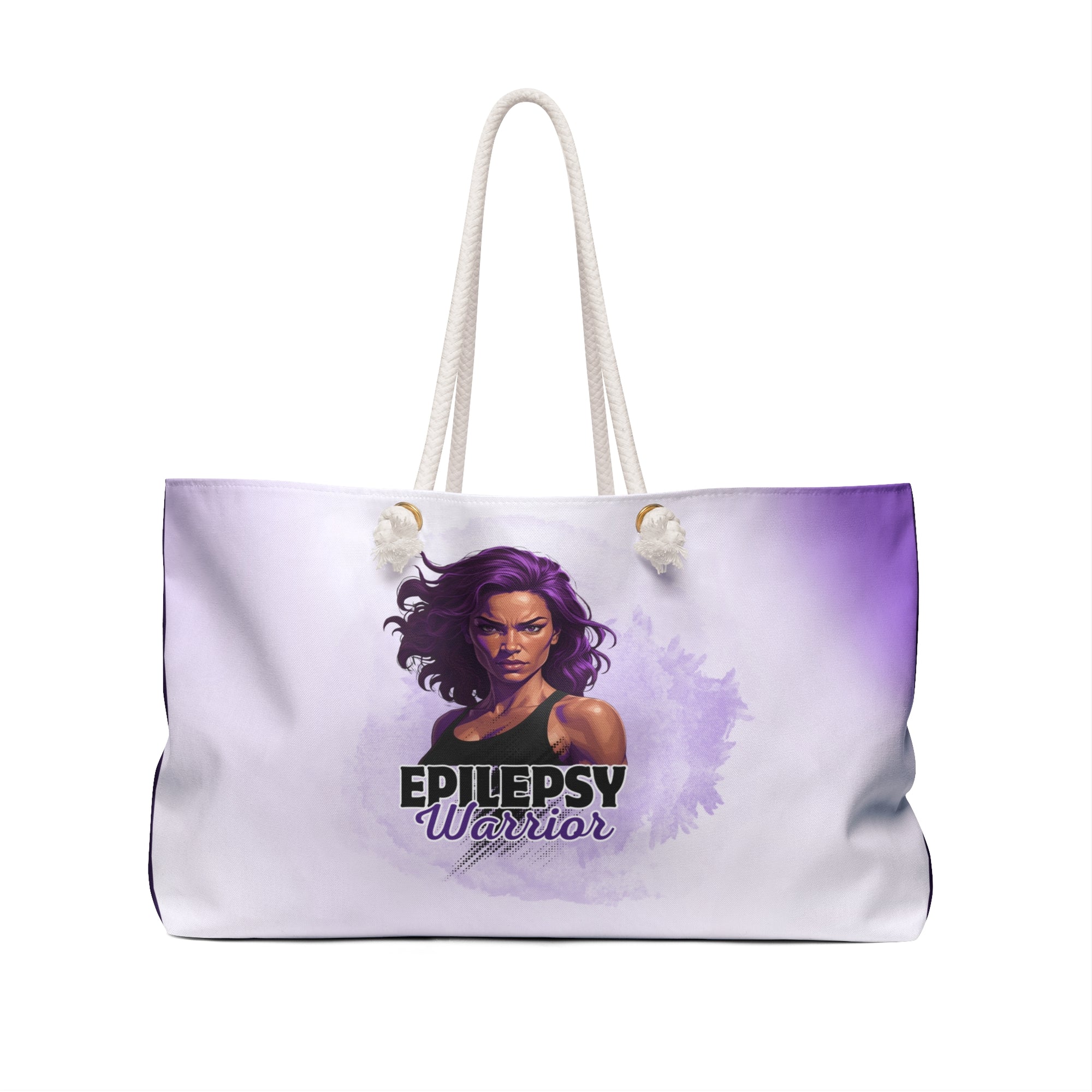 Epilepsy Warrior Woman Weekender Bag