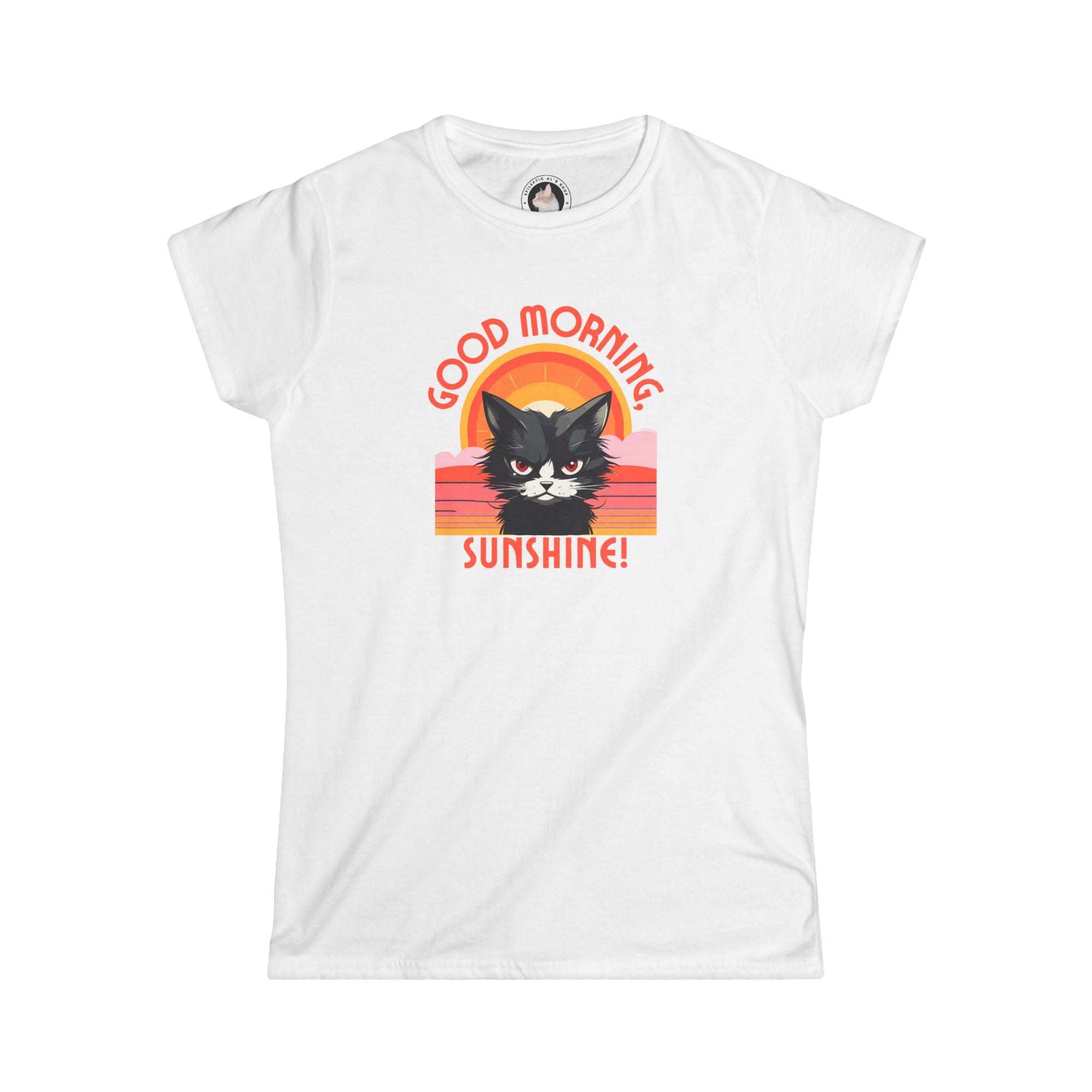 Good Morning Sunshine Women's Softstyle Tee - T - Shirt - Epileptic Al’s Shop