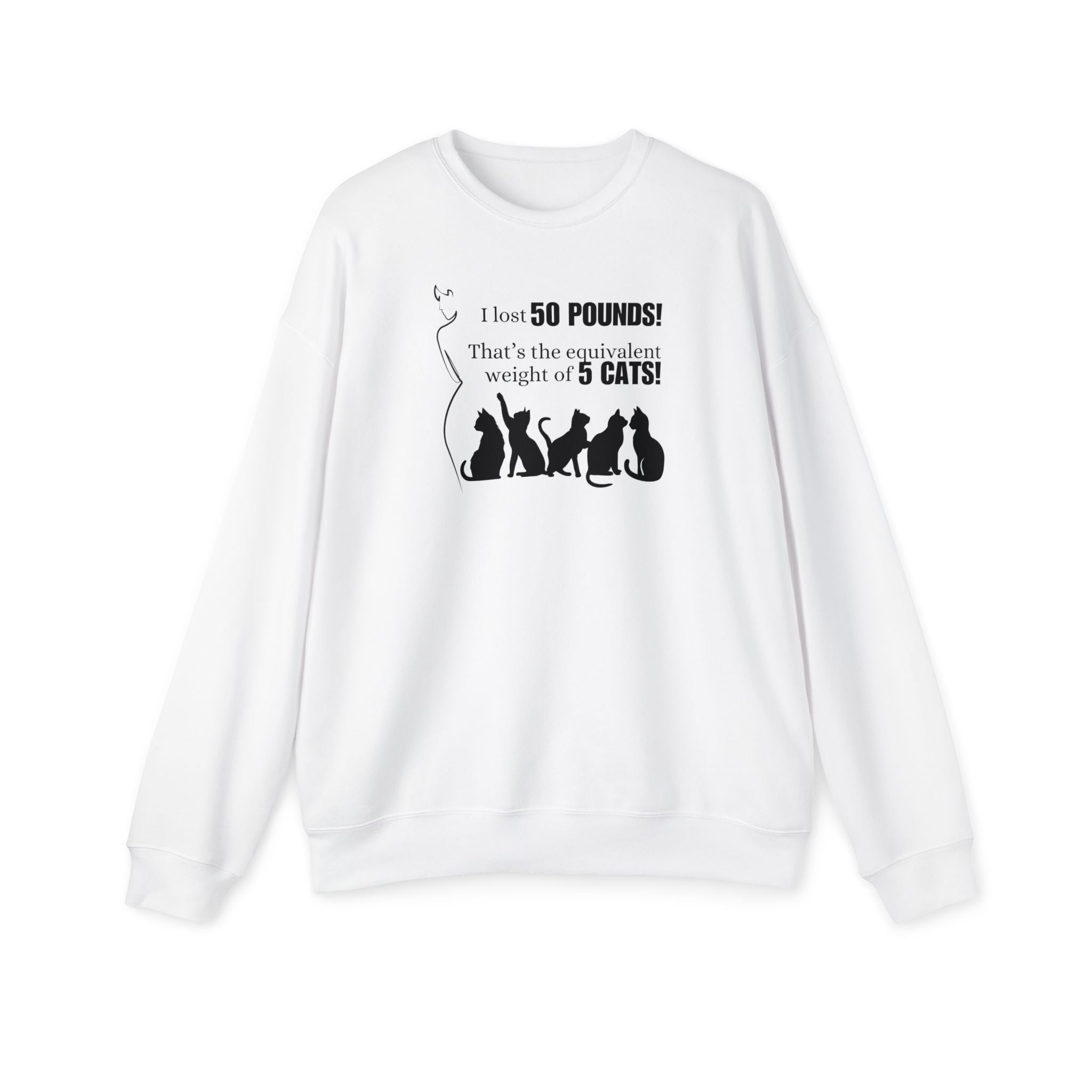 I Lost 50 Pounds Women's Drop Shoulder Sweatshirt - EpiAl's Shop