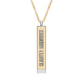 Slightly Miswired, Still Fabulous Hidden Message Sliding Bar Necklace