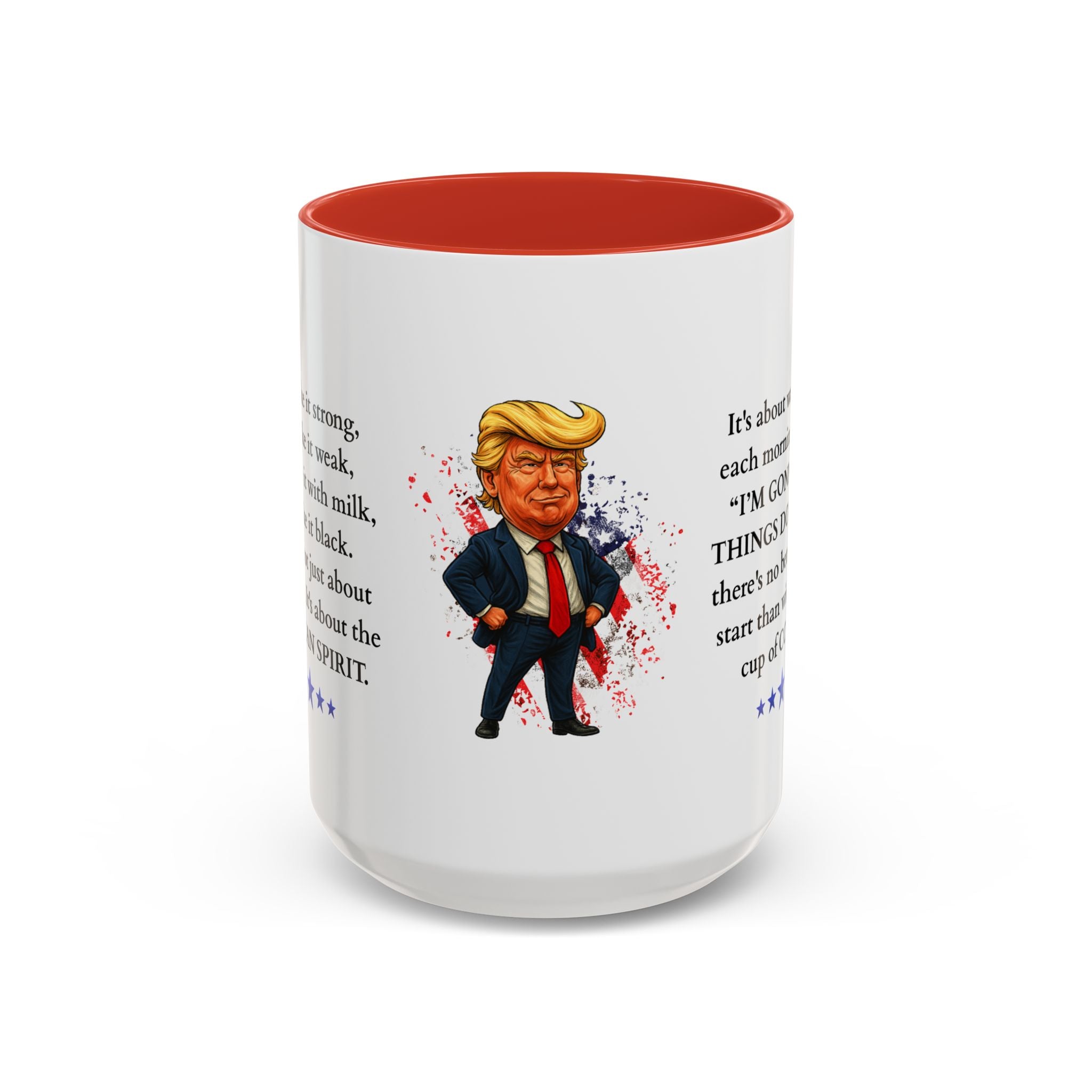 Political Parody Motivational Coffee Mug: Mocha Inspiration