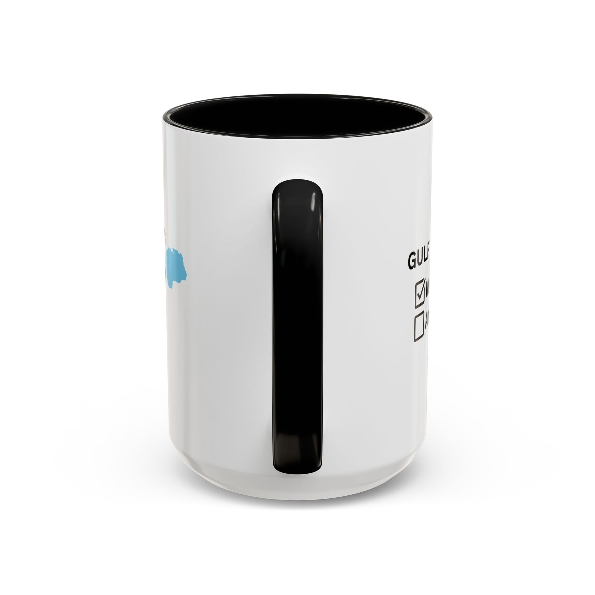Gulf of Mexico Checkbox Accent Coffee Mug