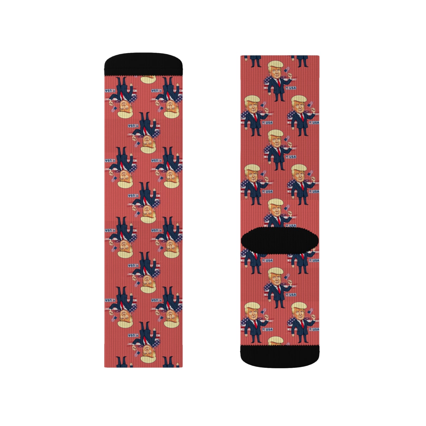 Fun Political Design Socks - Perfect for Casual Wear and Gifts