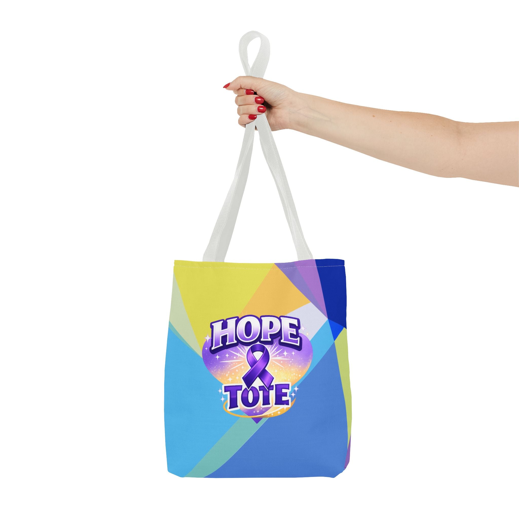 Hope Tote Epilepsy Awareness Ribbon Tote Bag