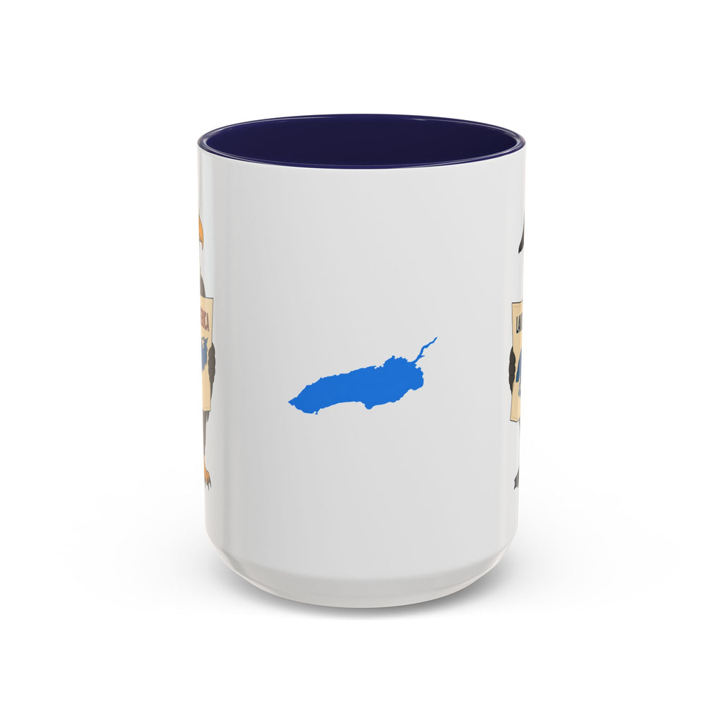 Lake Ontario vs. Lake America Goose & Eagle Coffee Mug | Great Lake Renaming Humor