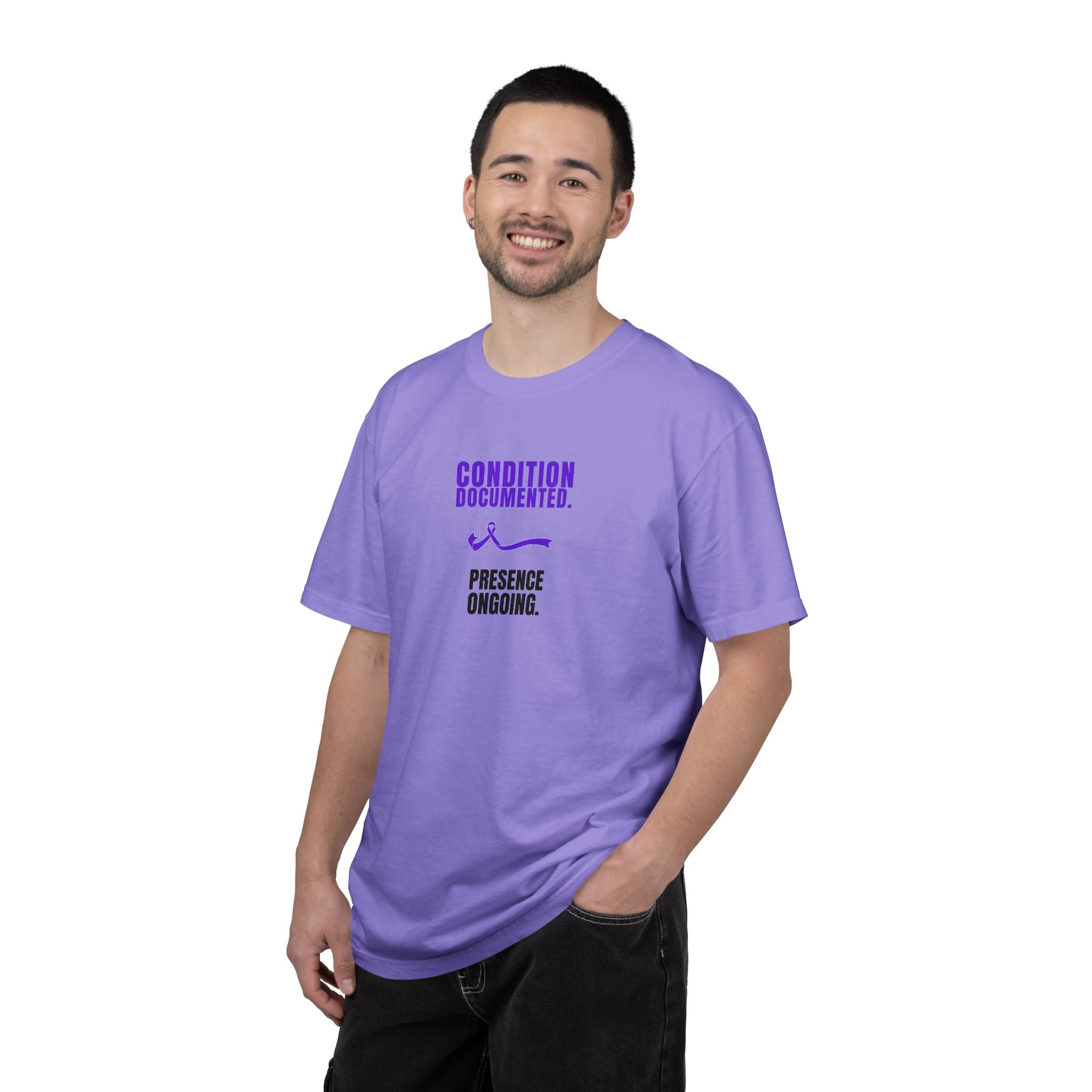 Condition Documented. Presence Ongoing. – Epilepsy Awareness T-Shirt