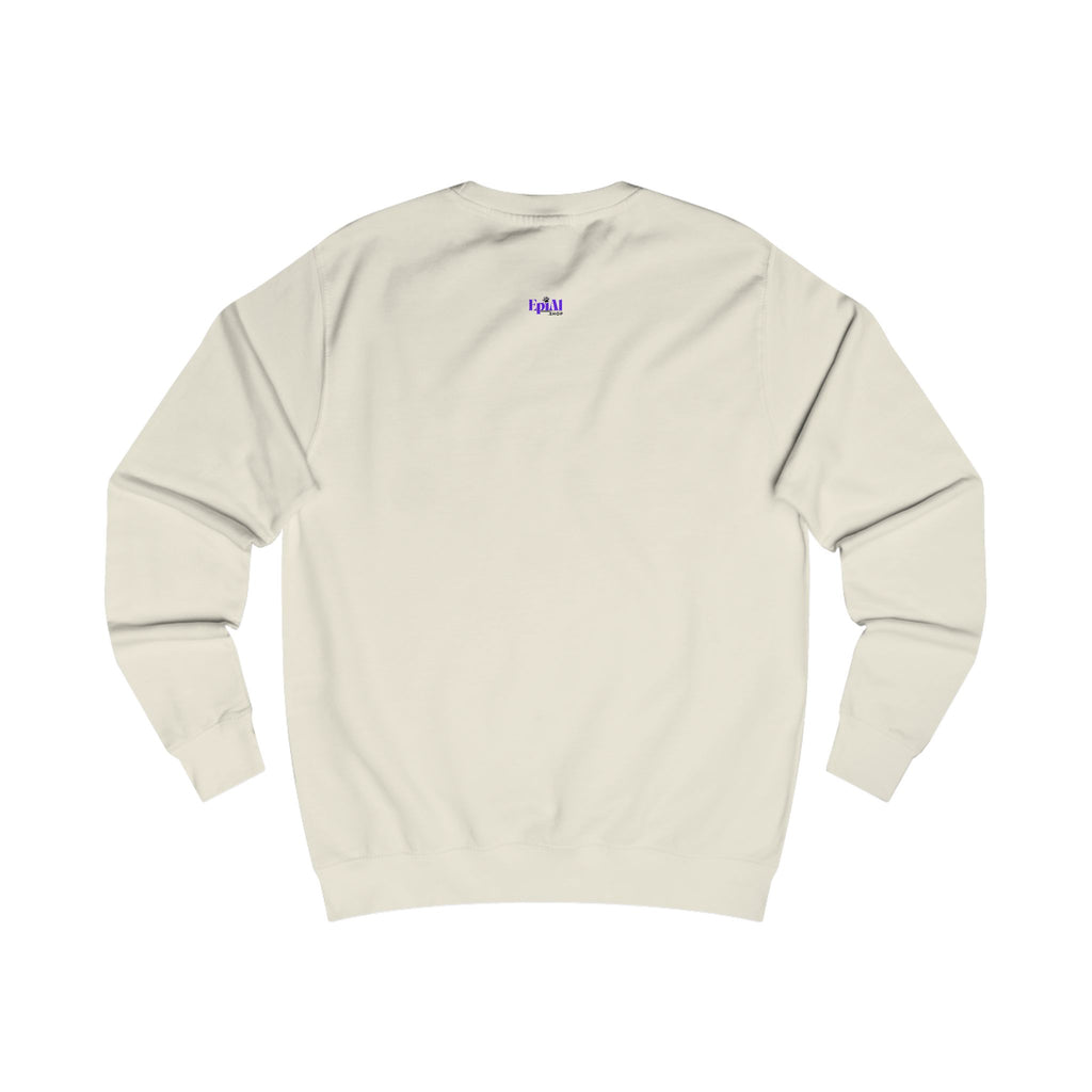 Feline Groovy Unisex Sweatshirt, Cozy Apparel