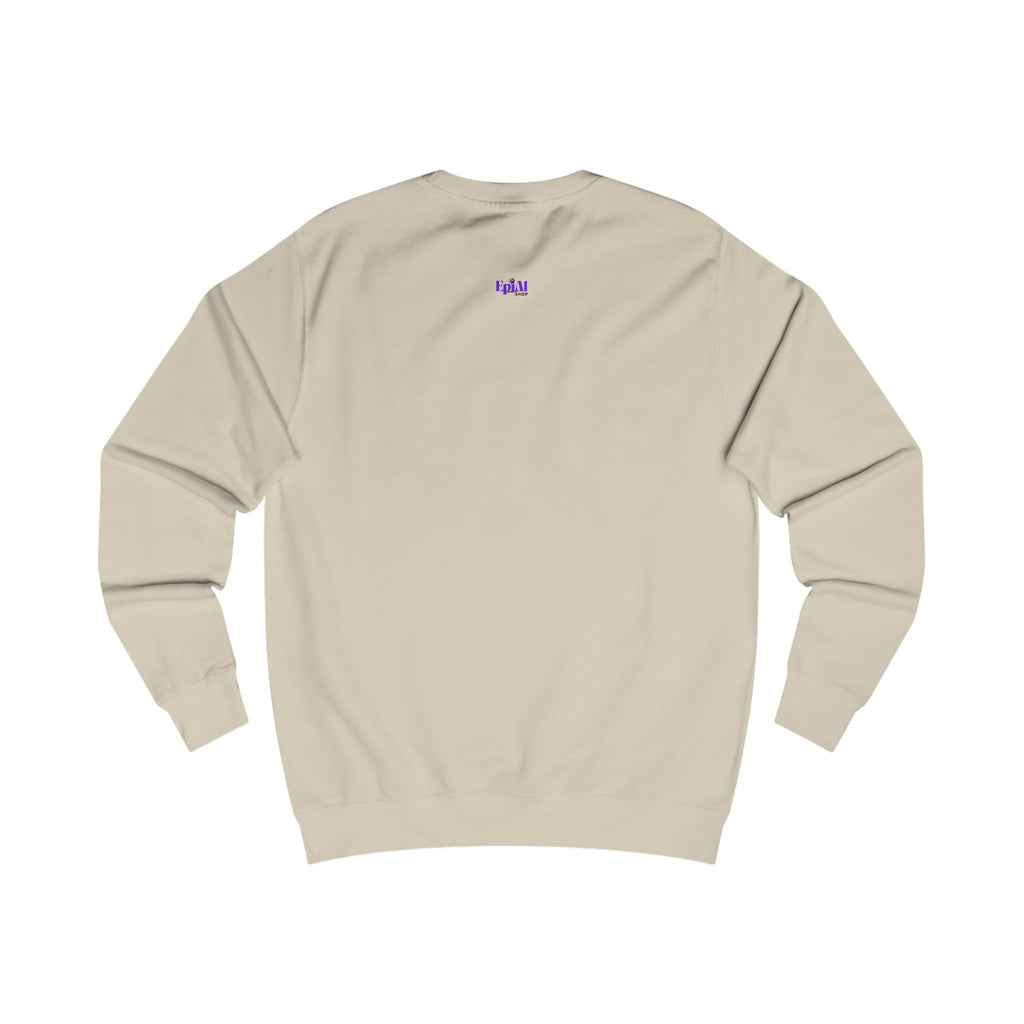 Feline Groovy Unisex Sweatshirt, Cozy Apparel