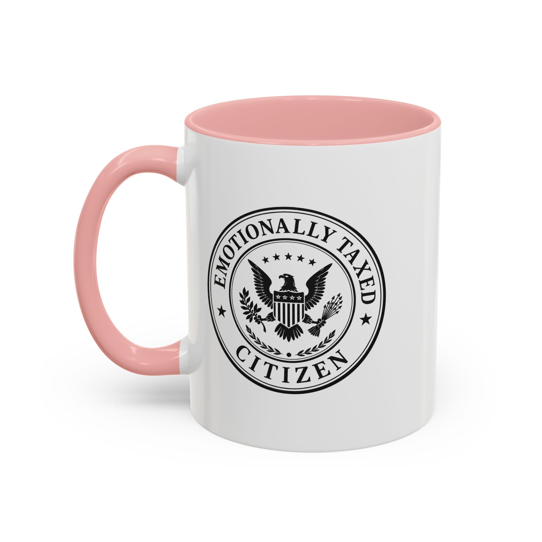 Emotionally Taxed Citizen Accent Mug | Existential Office Mug