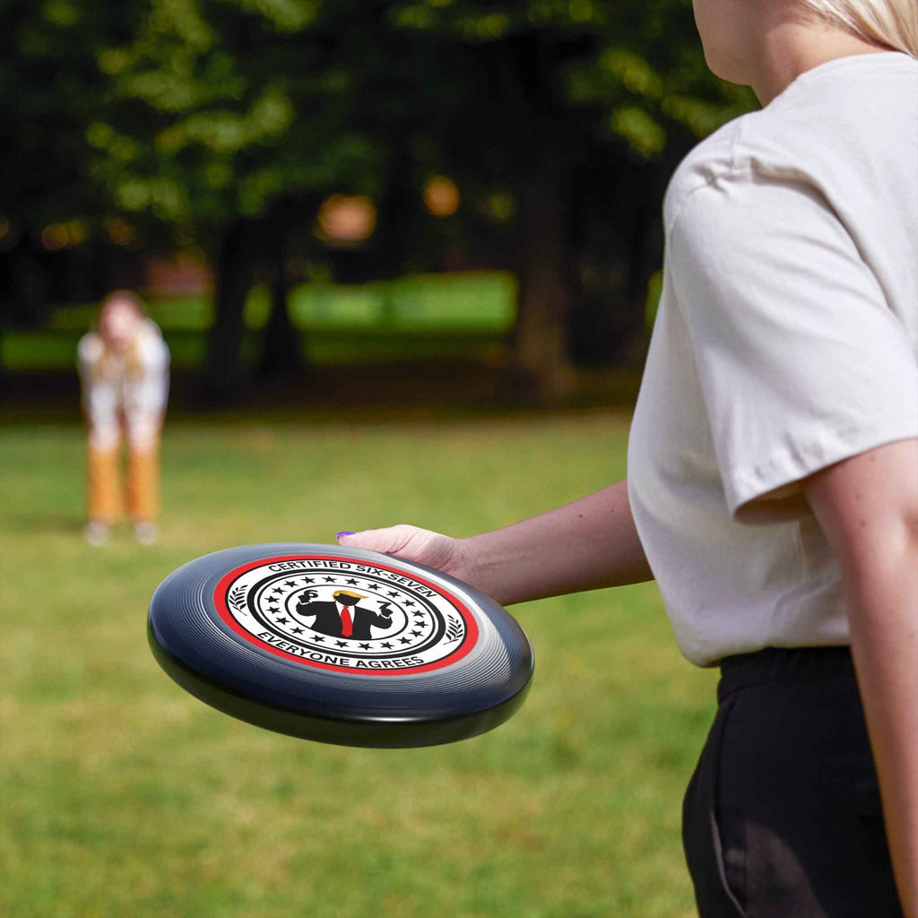 Certified Six-Seven Flying Disc – Political Parody Frisbee