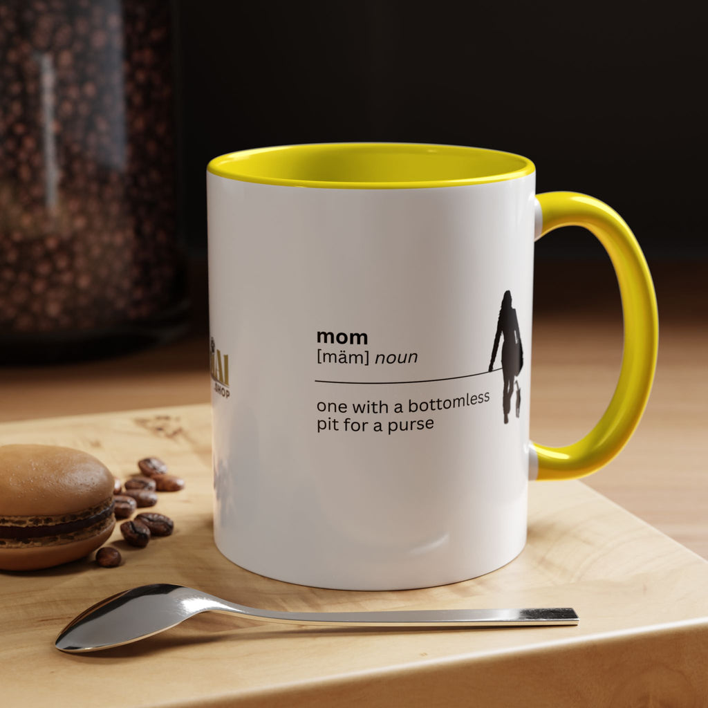 Mom Purse Accent Coffee Mug - Perfect Gift for Moms