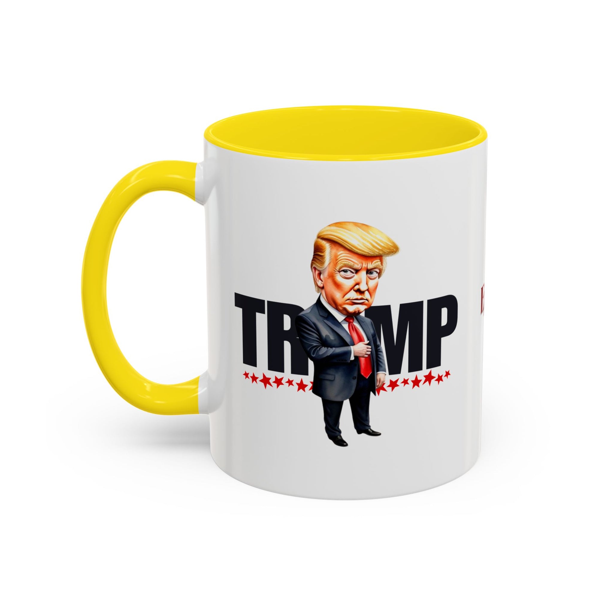 Trump Accent Coffee Mug - 11oz & 15oz, Bold Statement Mugs for Political Enthusiasts