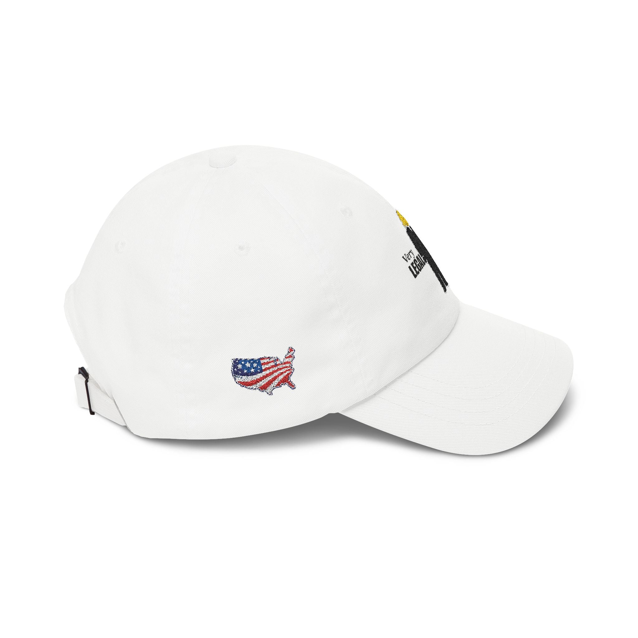 Swoop Guy “Very Legal. Very Cool.” Embroidered Dad Hat – Political Parody Cap