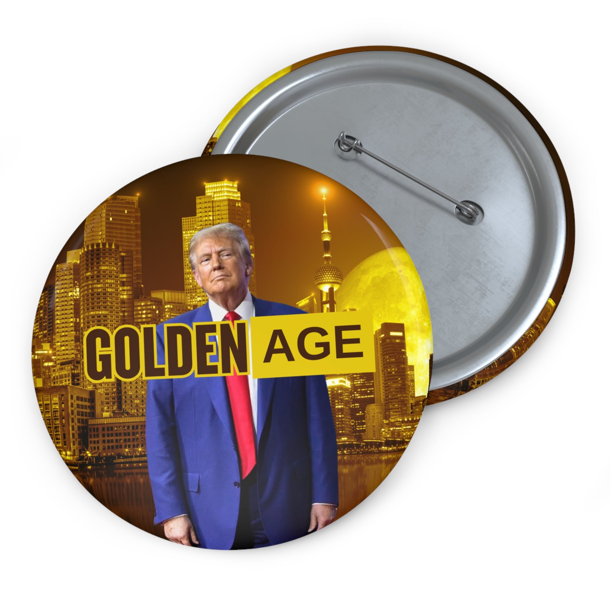 Trump Golden Age Pin Buttons