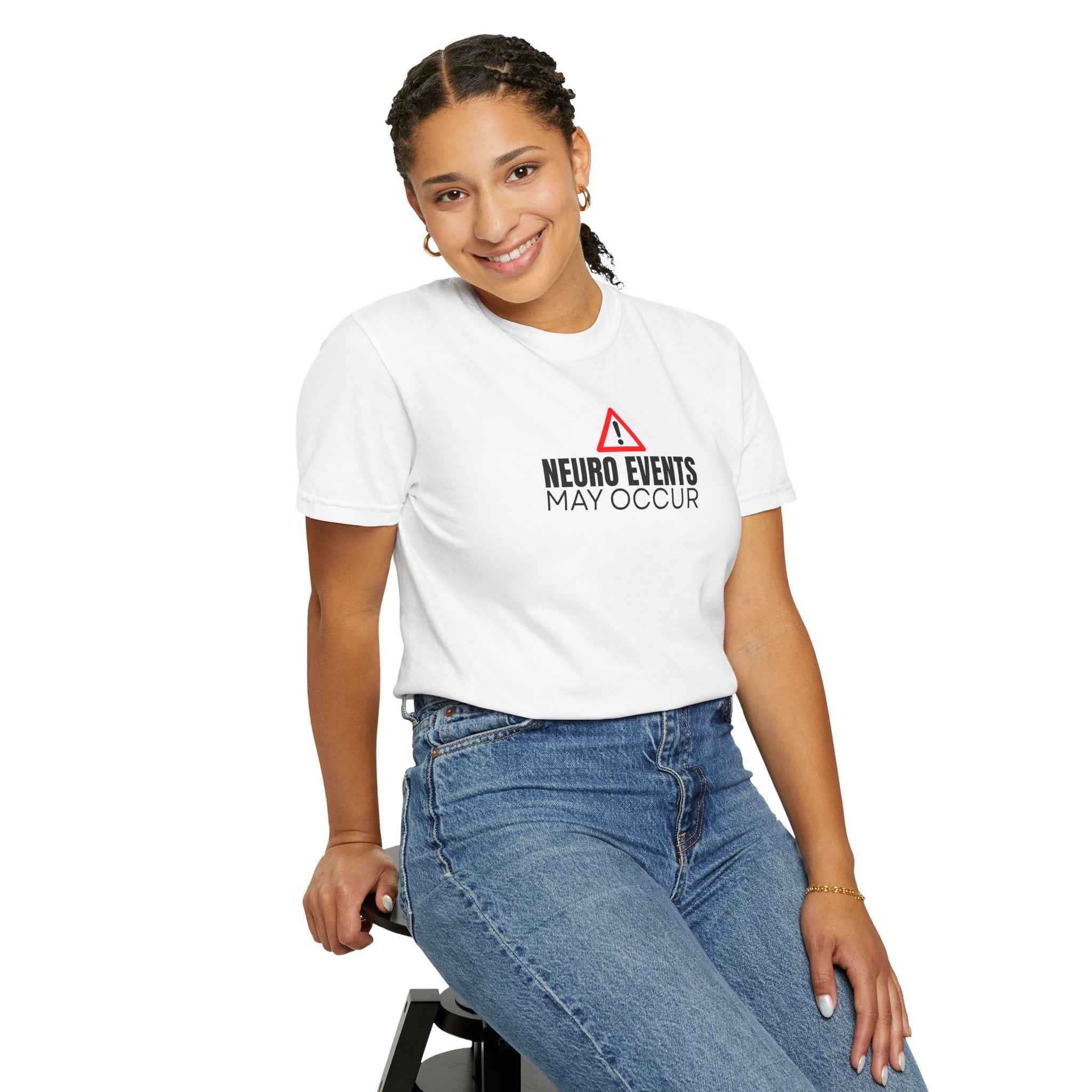 Neuro Events May Occur T-Shirt | Epilepsy Awareness Graphic Tee