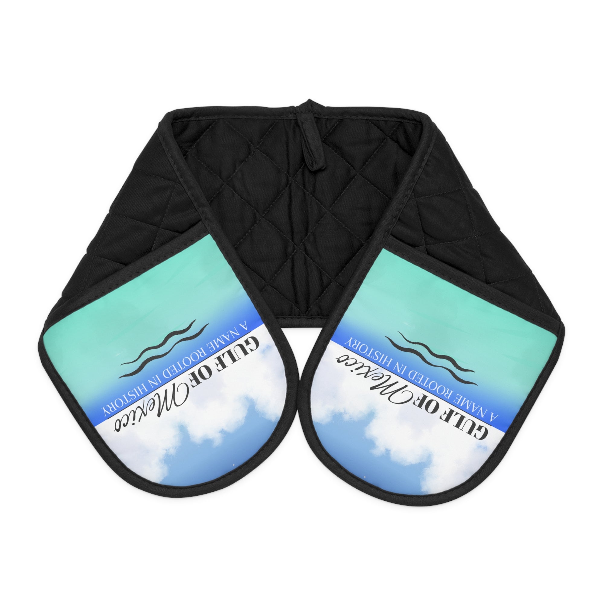 Coastal Waters Oven Mitts - Gulf of Mexico Design