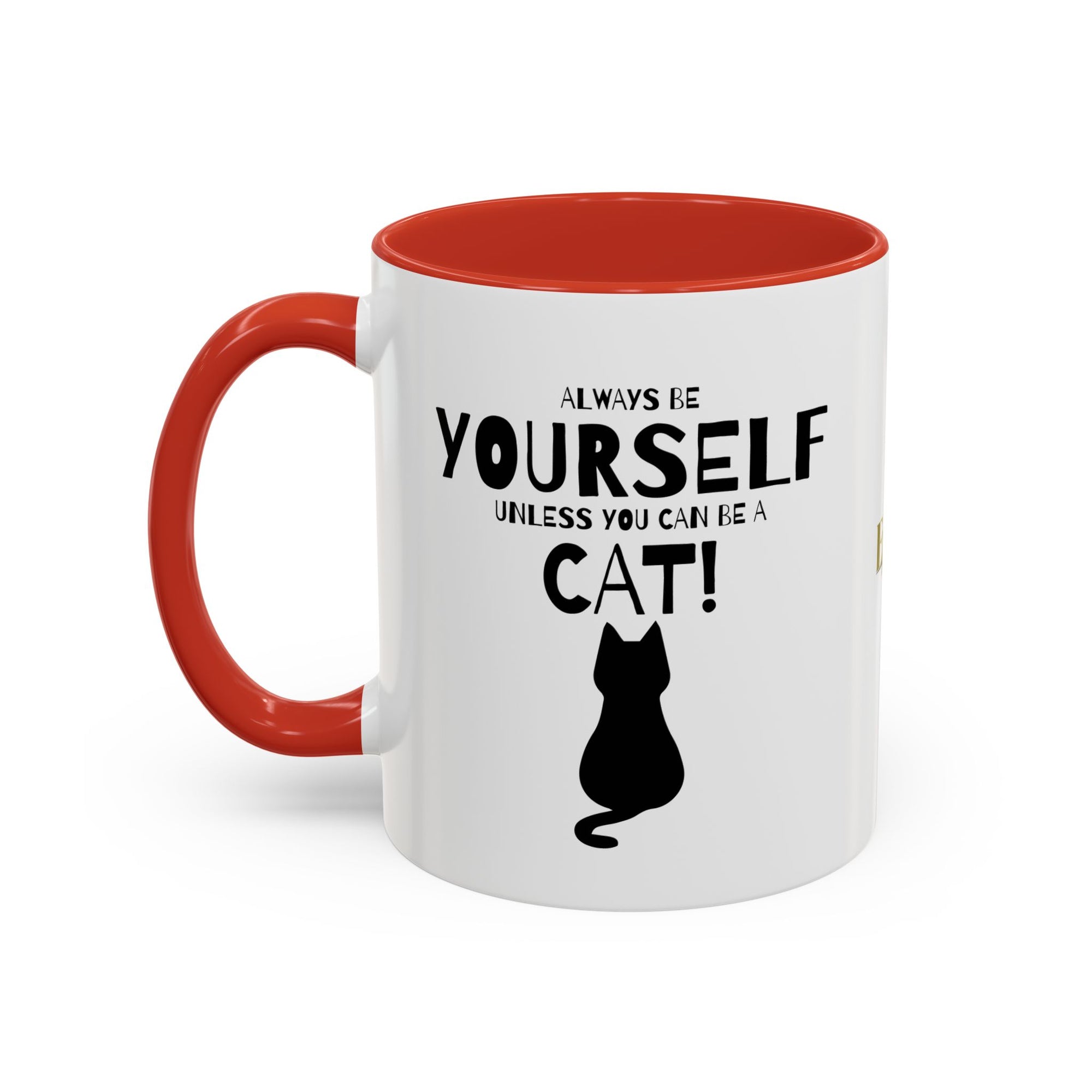 Whimsical Cat Lover Coffee Mug - Always Be Yourself