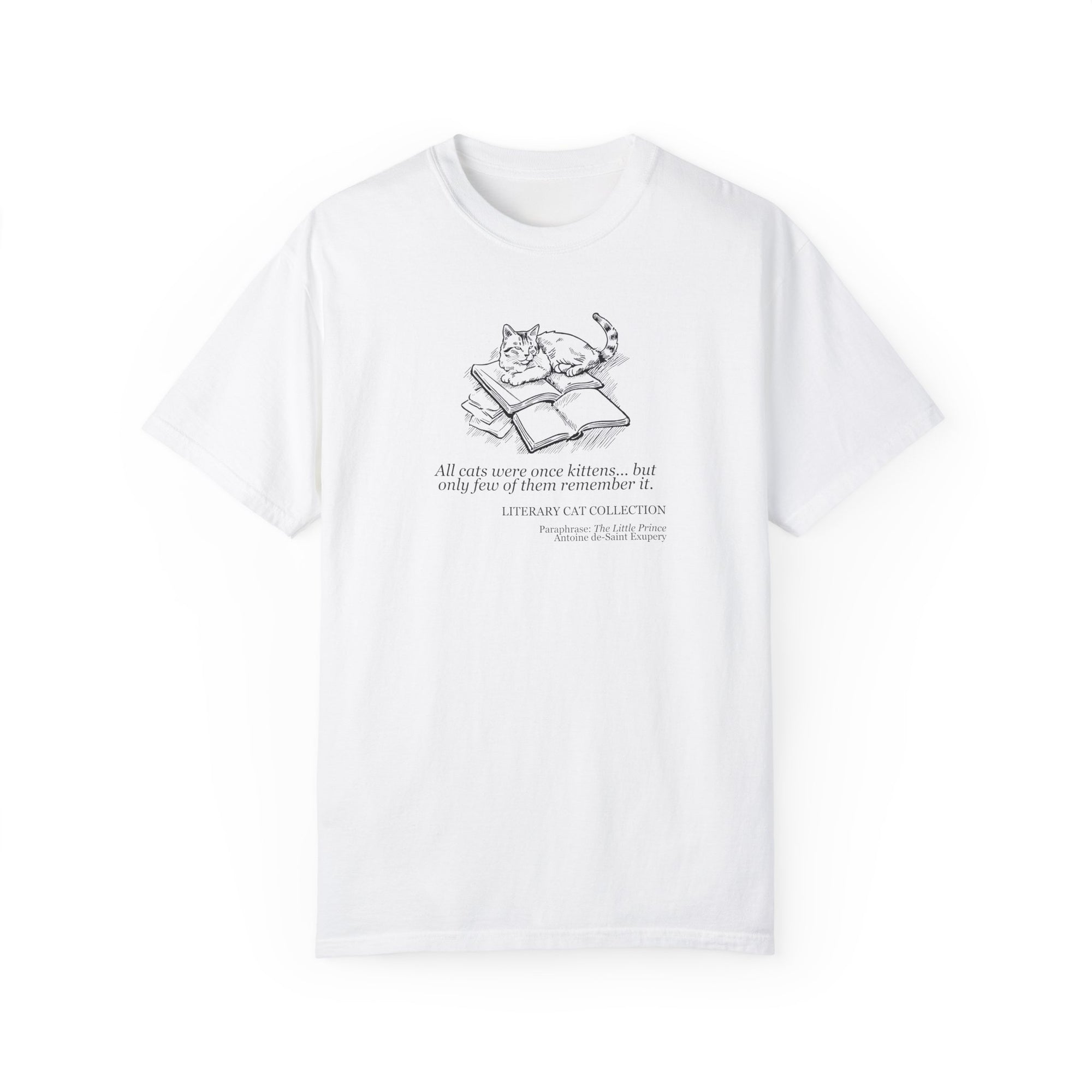 Literary Cat Unisex T-Shirt - The Little Prince