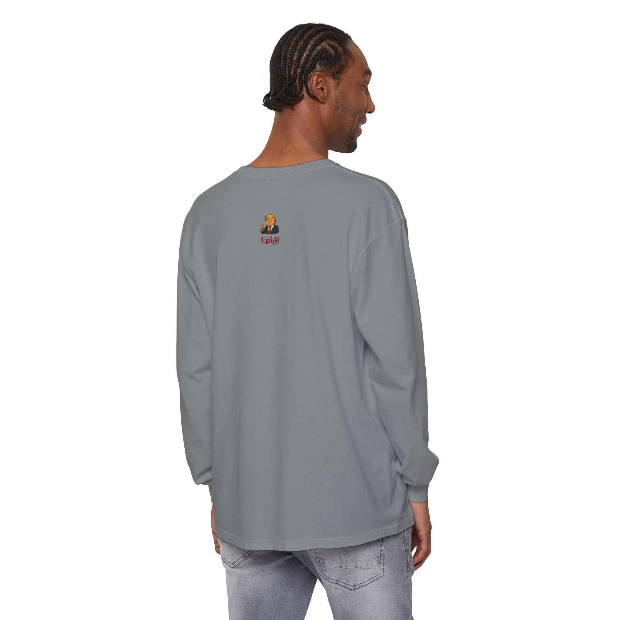 “I Follow Politics So You Don’t Have To.” Long Sleeve Tee