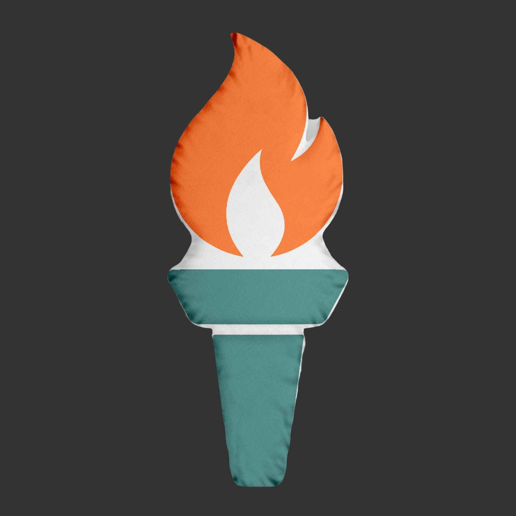 Liberty Light Torch Shaped Pillow