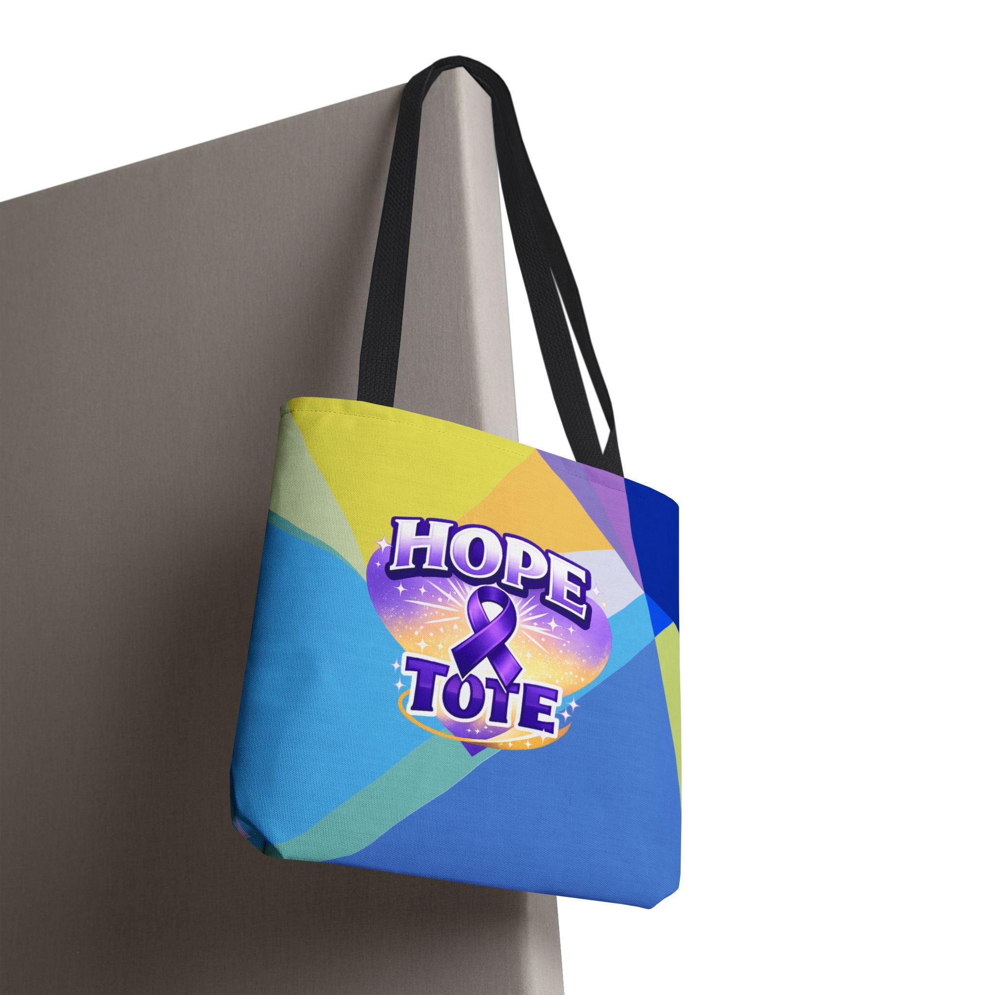 Hope Tote Epilepsy Awareness Ribbon Tote Bag
