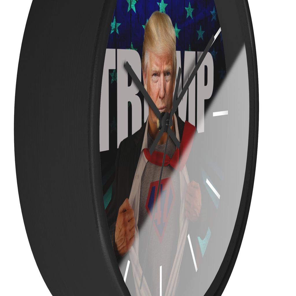 Trump 47 Wall Clock