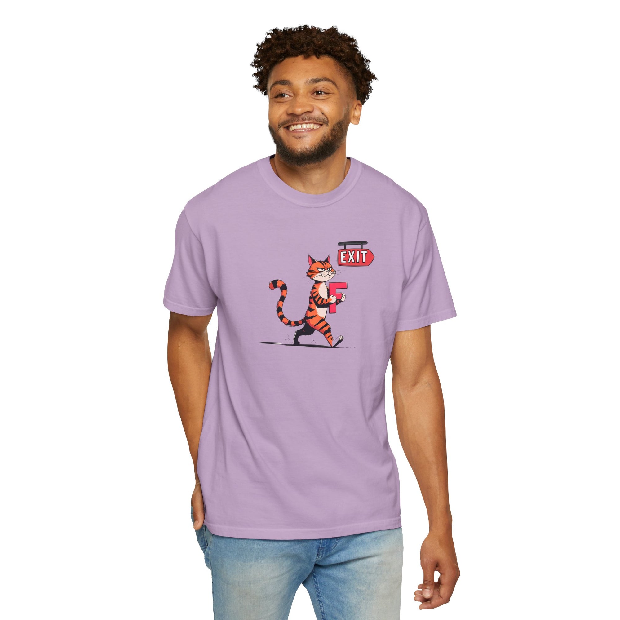 Getting the F Outta Here Unisex Garment-Dyed T-shirt
