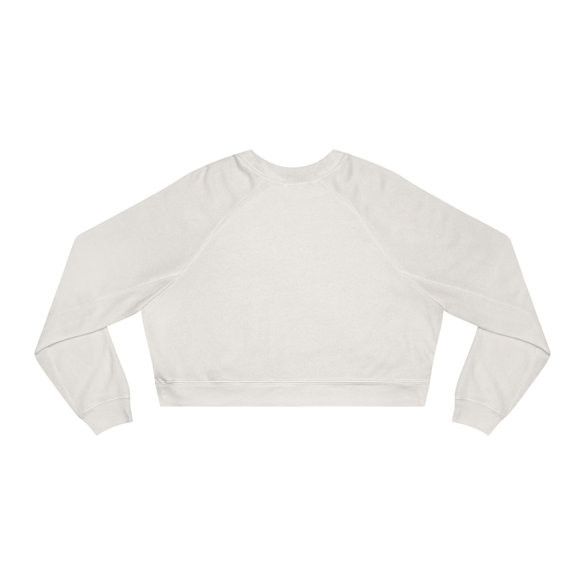 Making Spirits Squatchy Women's Cropped Christmas Sweatshirt | Santa Bigfoot Fleece Pullover