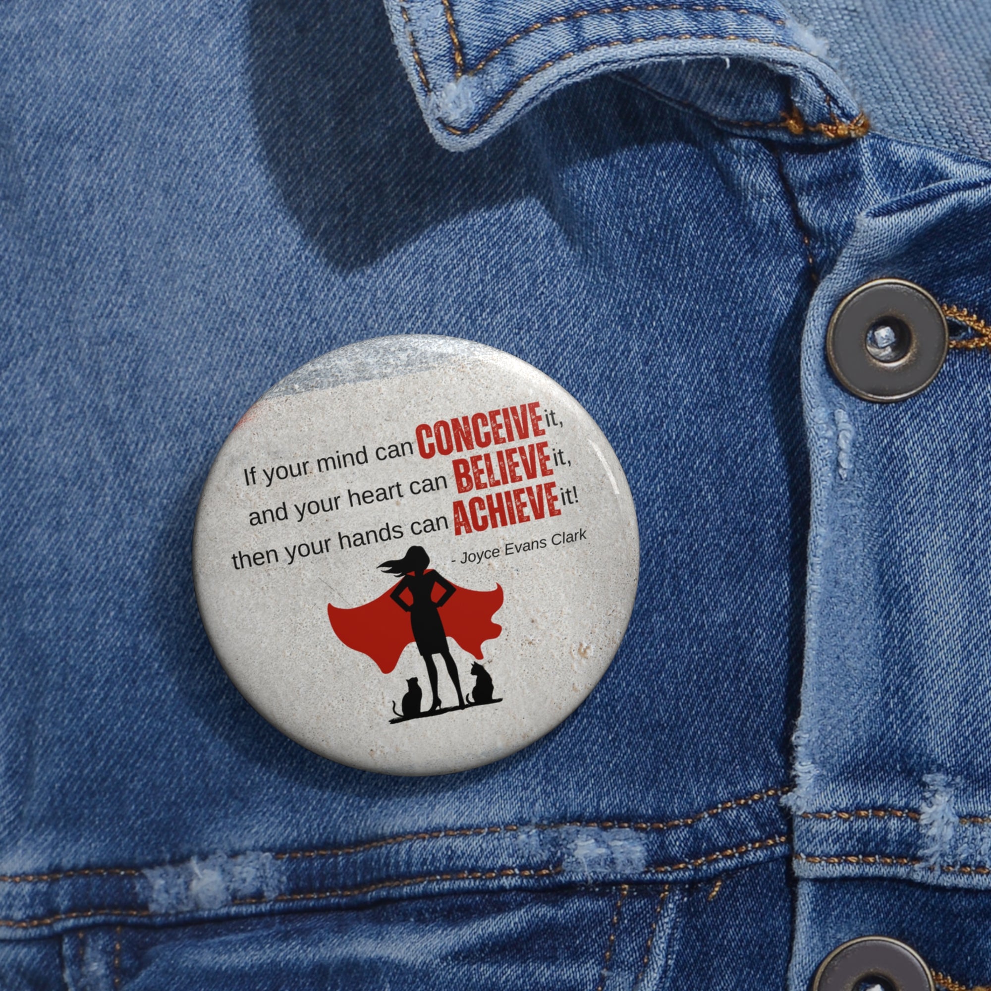 Perception Pin Buttons