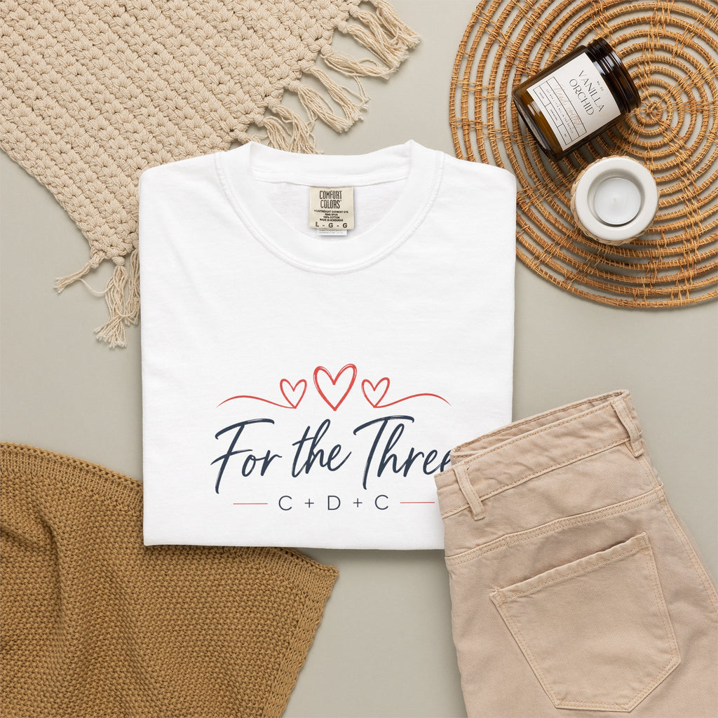 For the Three C + D + C Memorial T-Shirt