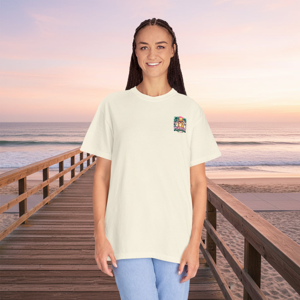 Furreal Cat Sunset Tee | Cool Cats, No Explanation Unisex T-Shirt