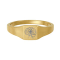 Electric Mind Men’s Epilepsy Awareness Signet Ring