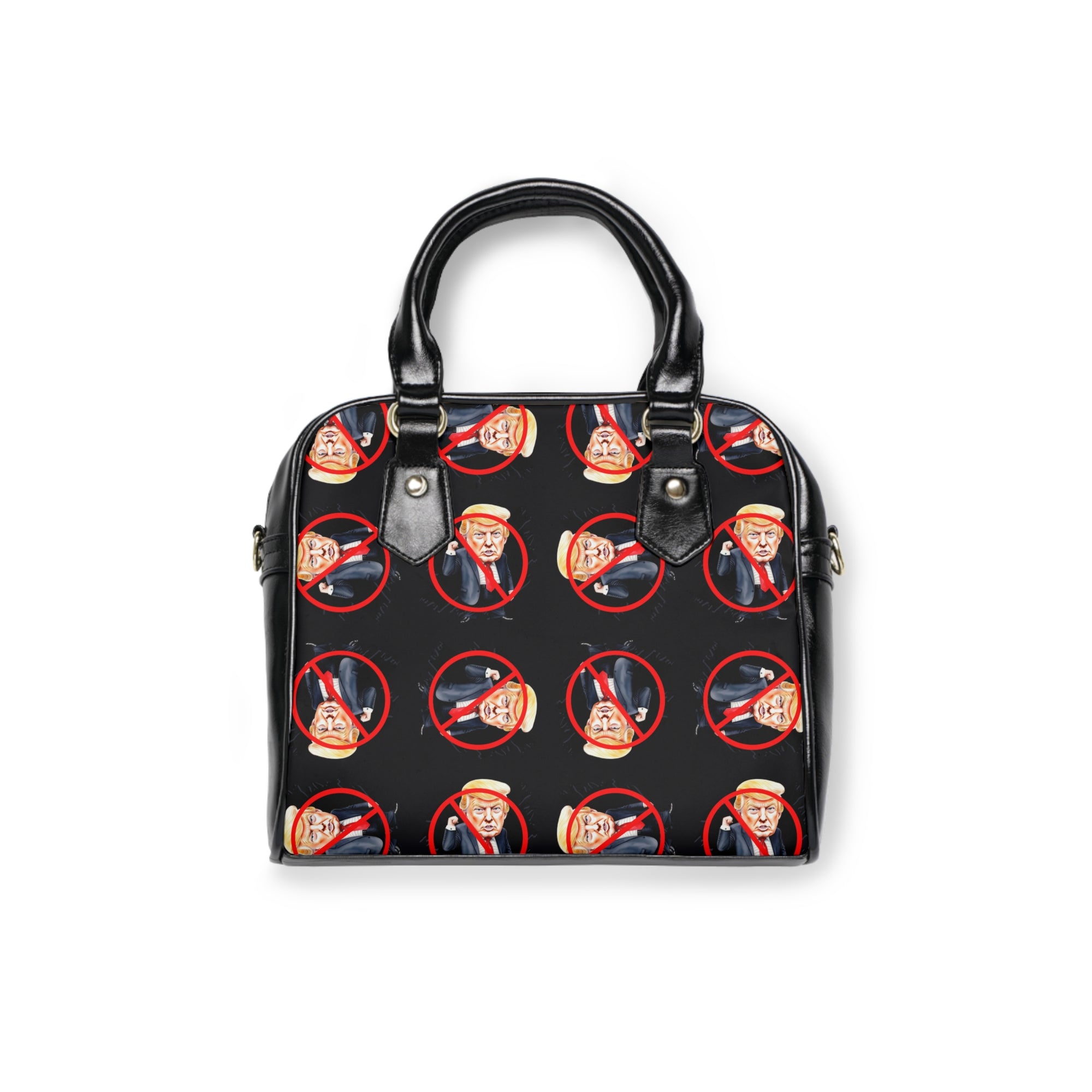 Anti-Trump Shoulder Handbag, Unique Statement Purse