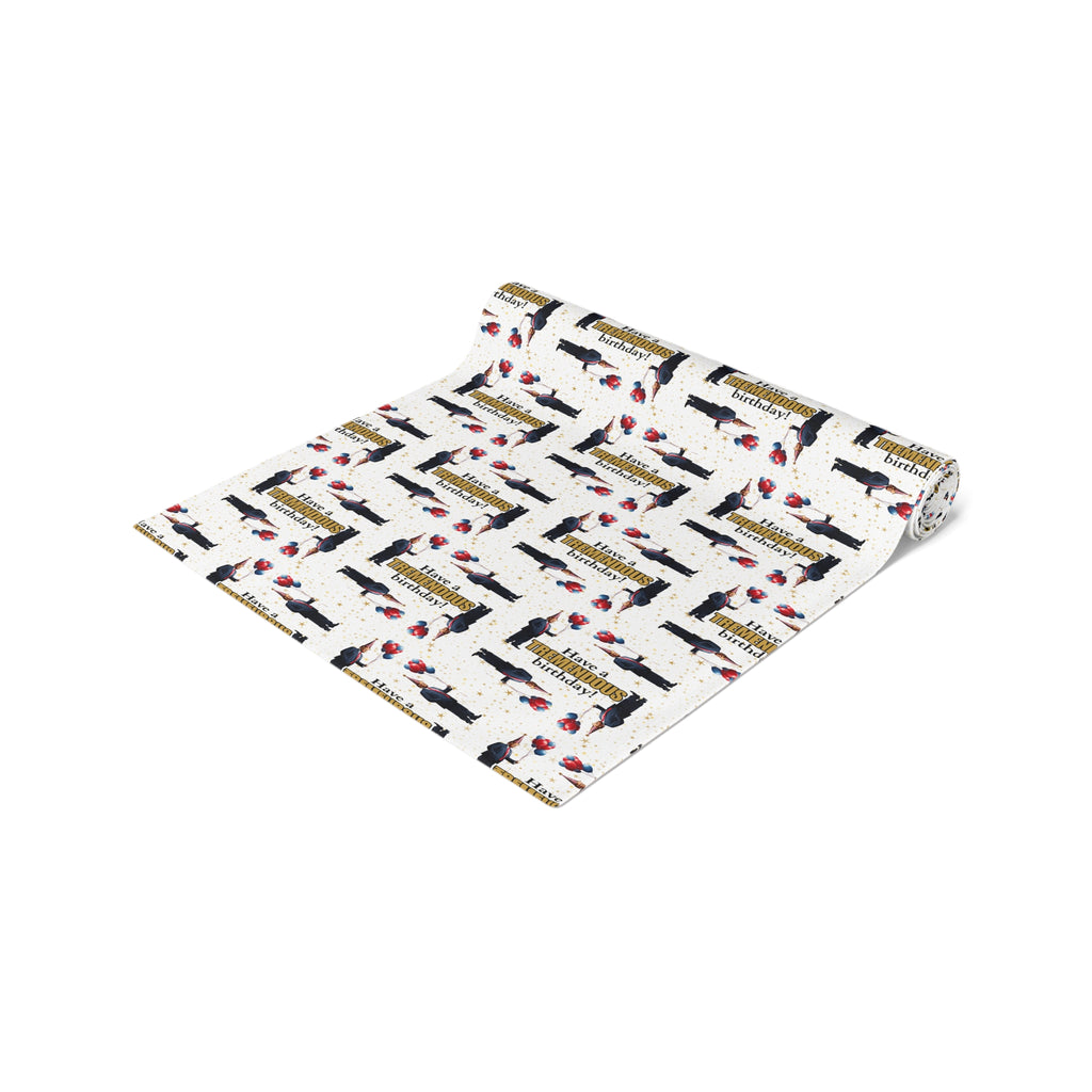 Tremendous Trump Birthday Table Runner