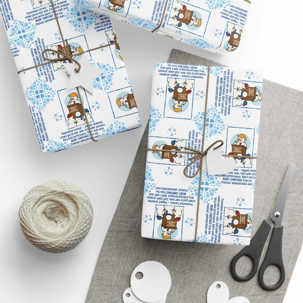 Frosty’s Press Conference Wrapping Paper