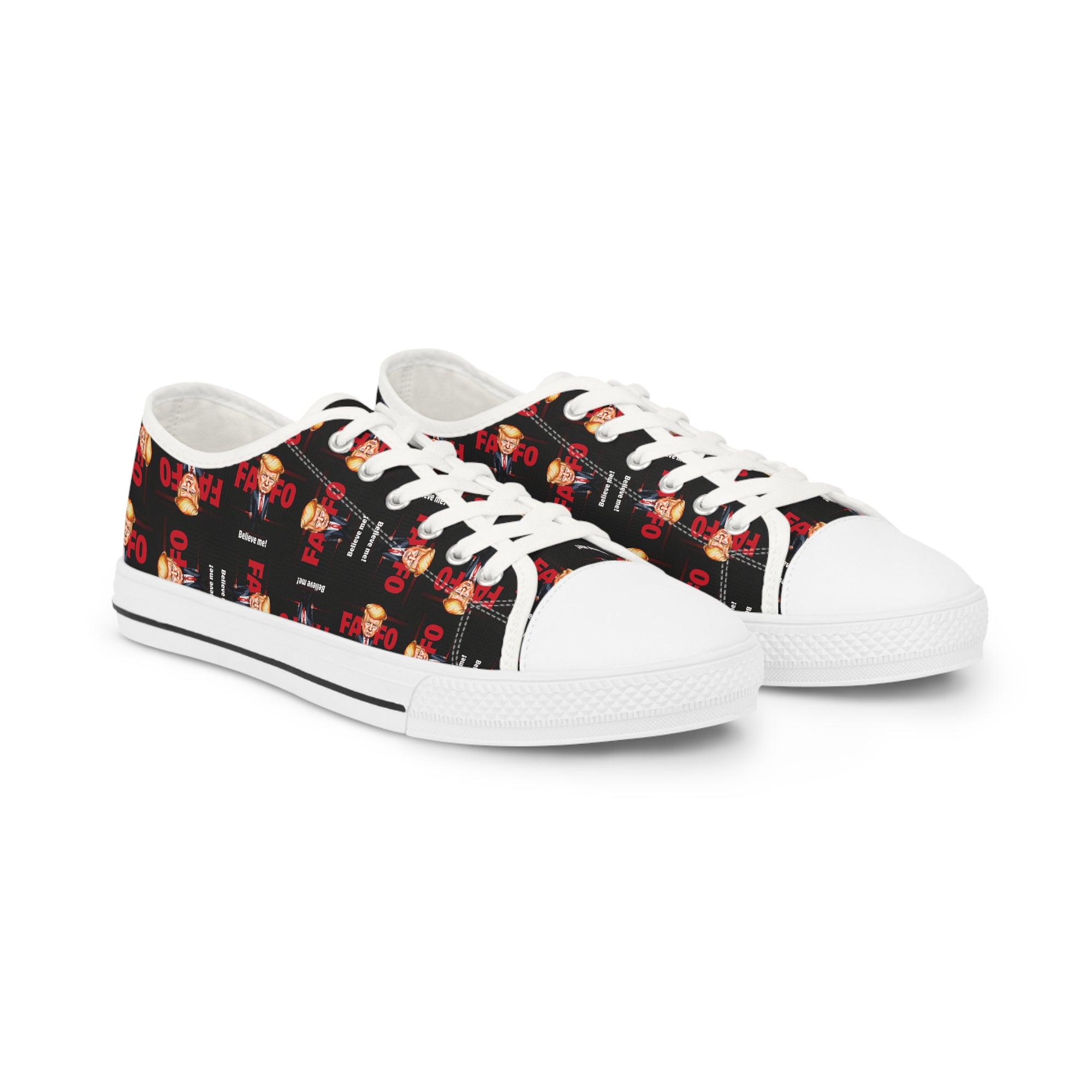 Trump FAFO Men's Low Top Sneakers