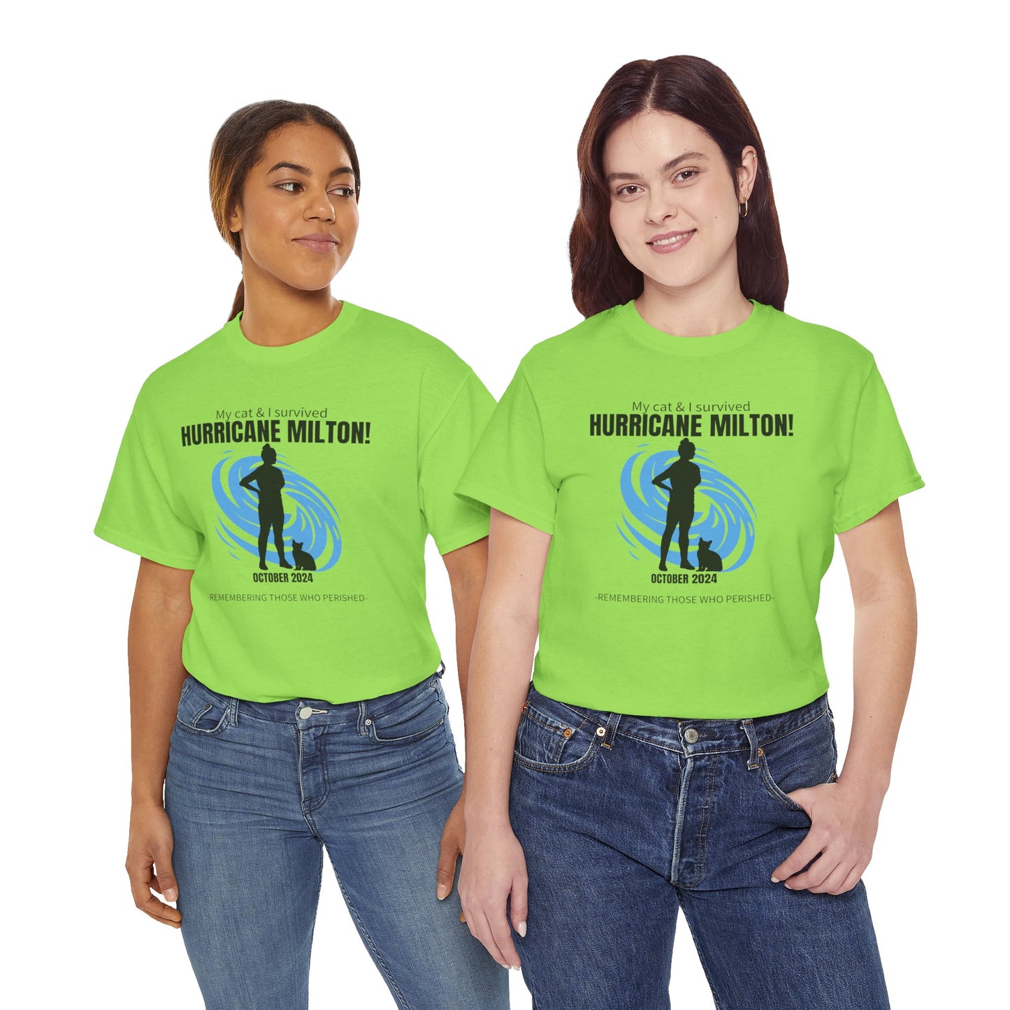 Hurricane Milton Survivor Unisex Heavy Cotton Tee