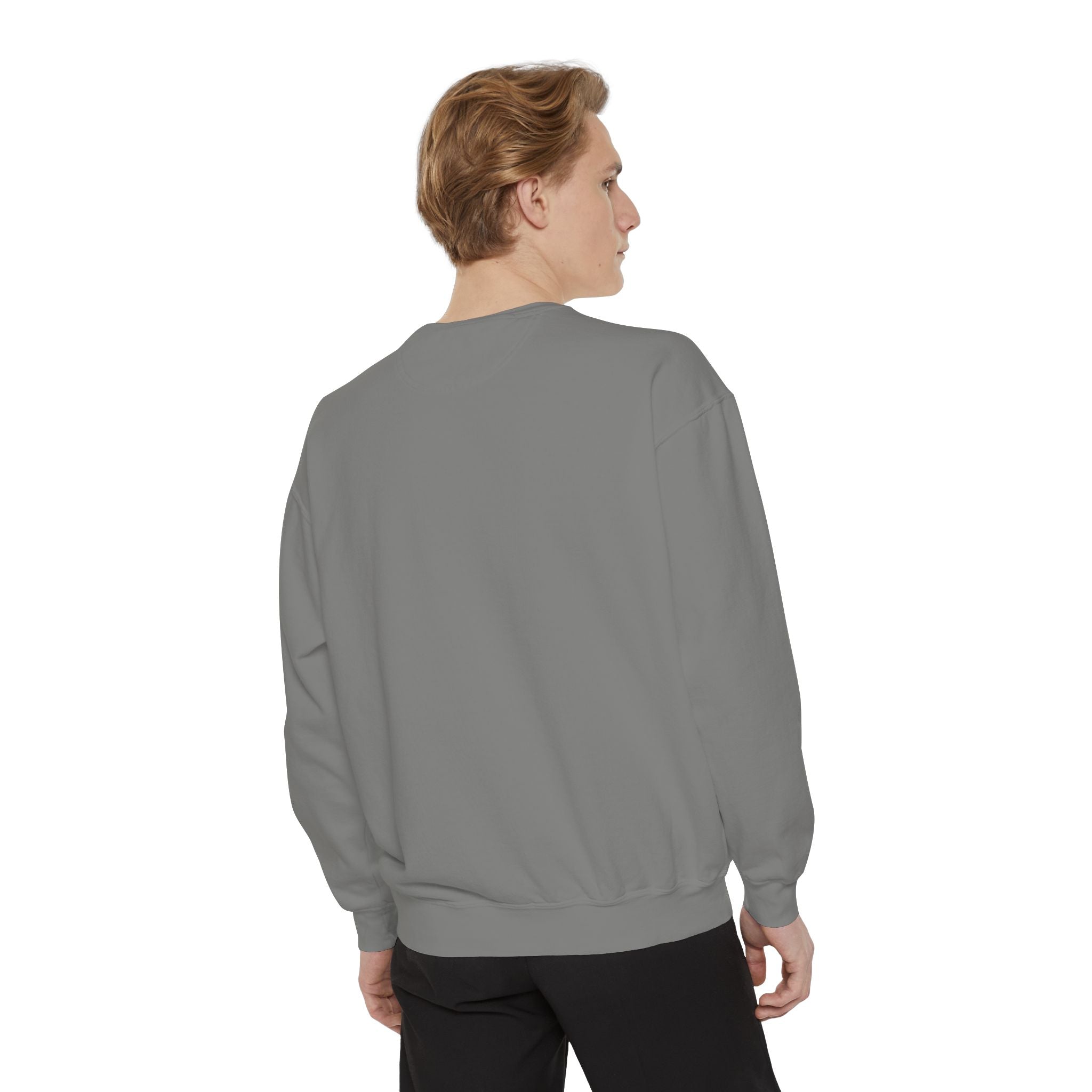Official Cat Staff Embroidered Relaxed-Fit Sweatshirt