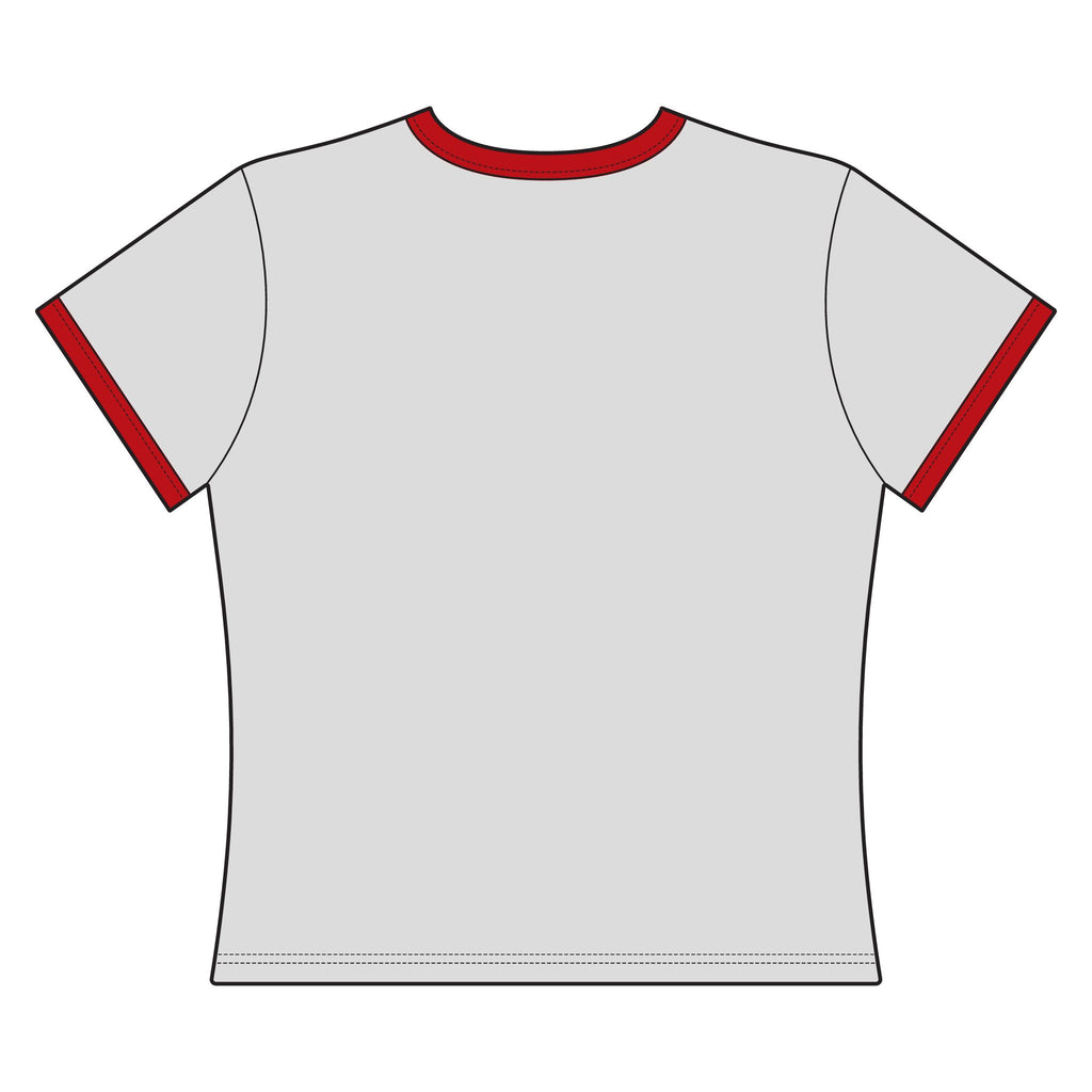 National Hotness Administration Cropped Ringer Tee