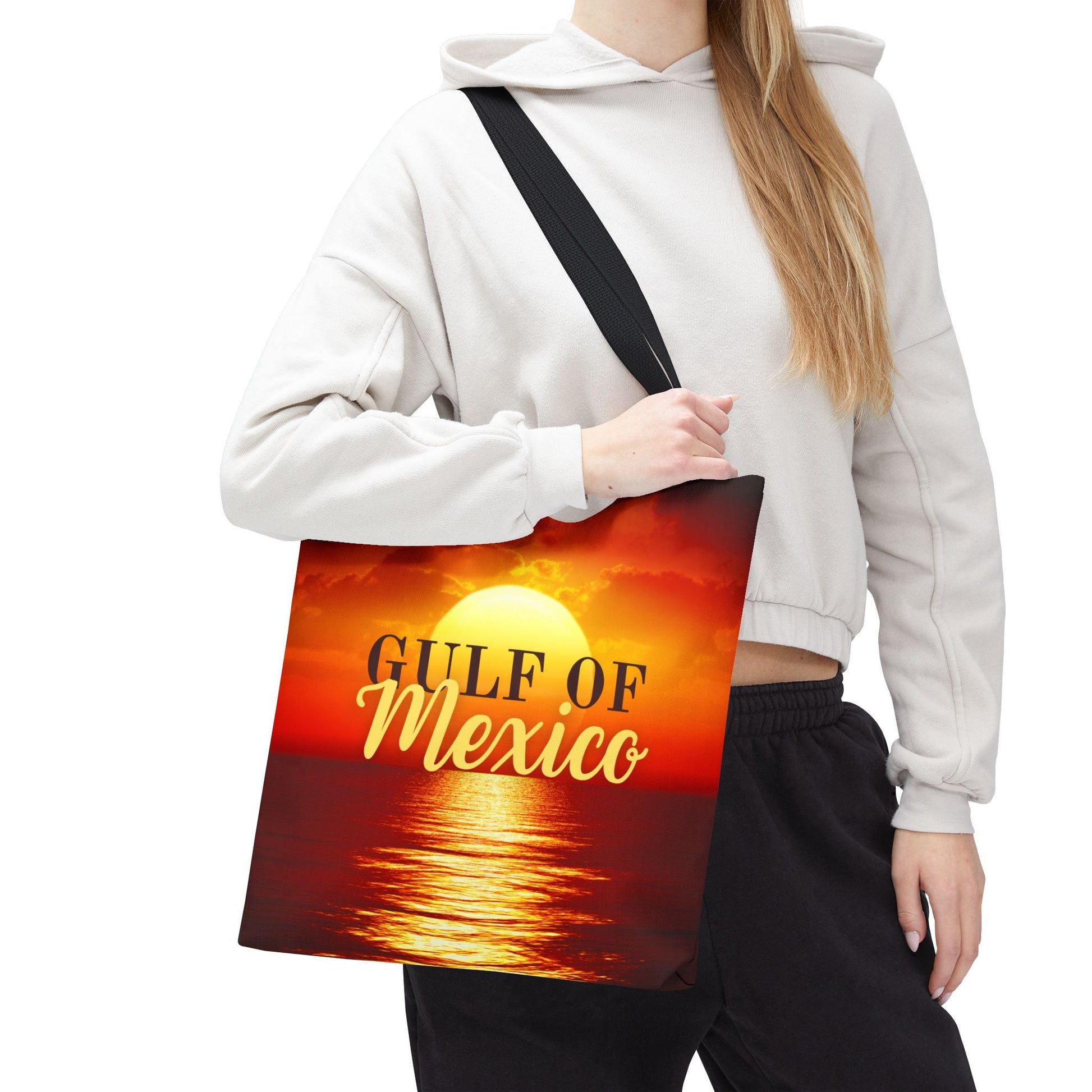 Gulf of Mexico Sunset Tote Bag - Chic Beach Accessory Printify