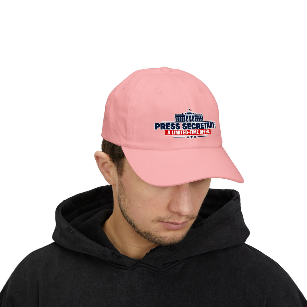 Press Secretary: A Limited-Time Offer | Funny Political Humor Dad Hat