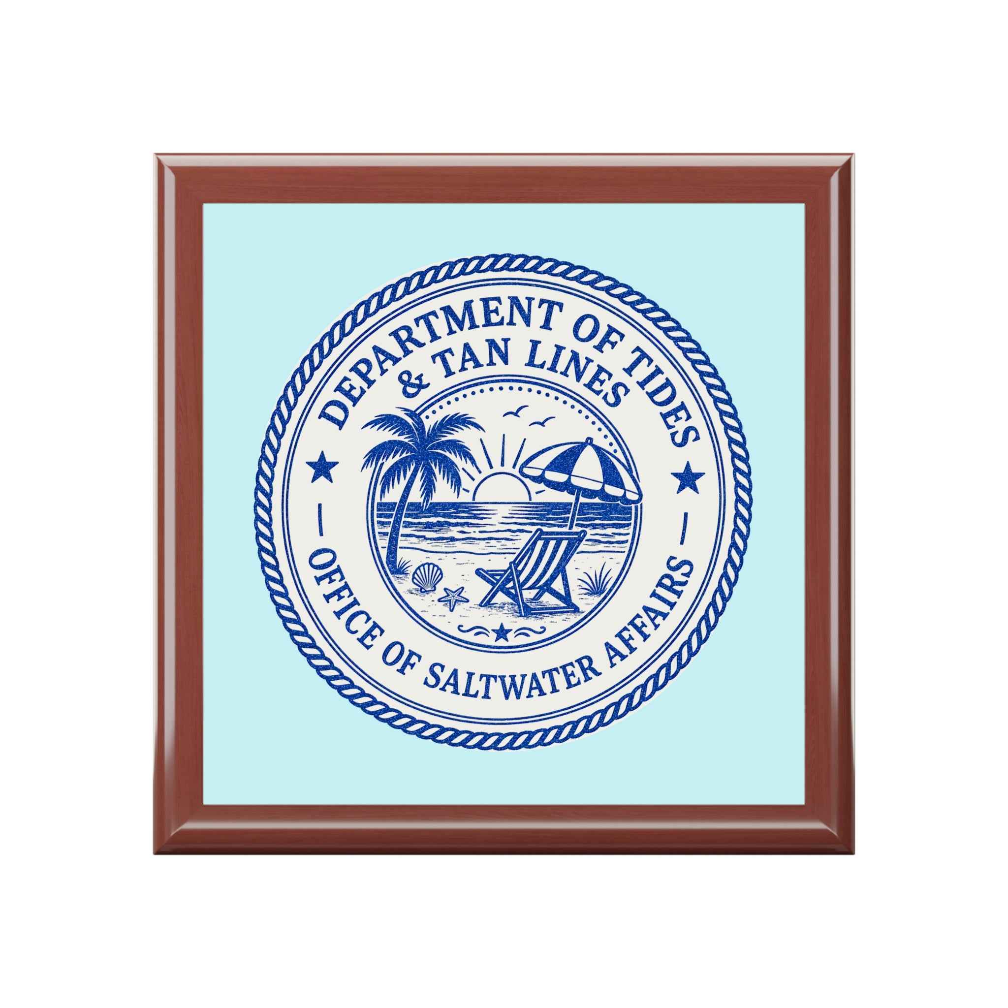 Department of Tides Jewelry Box – Officially Approved Treasure Storage