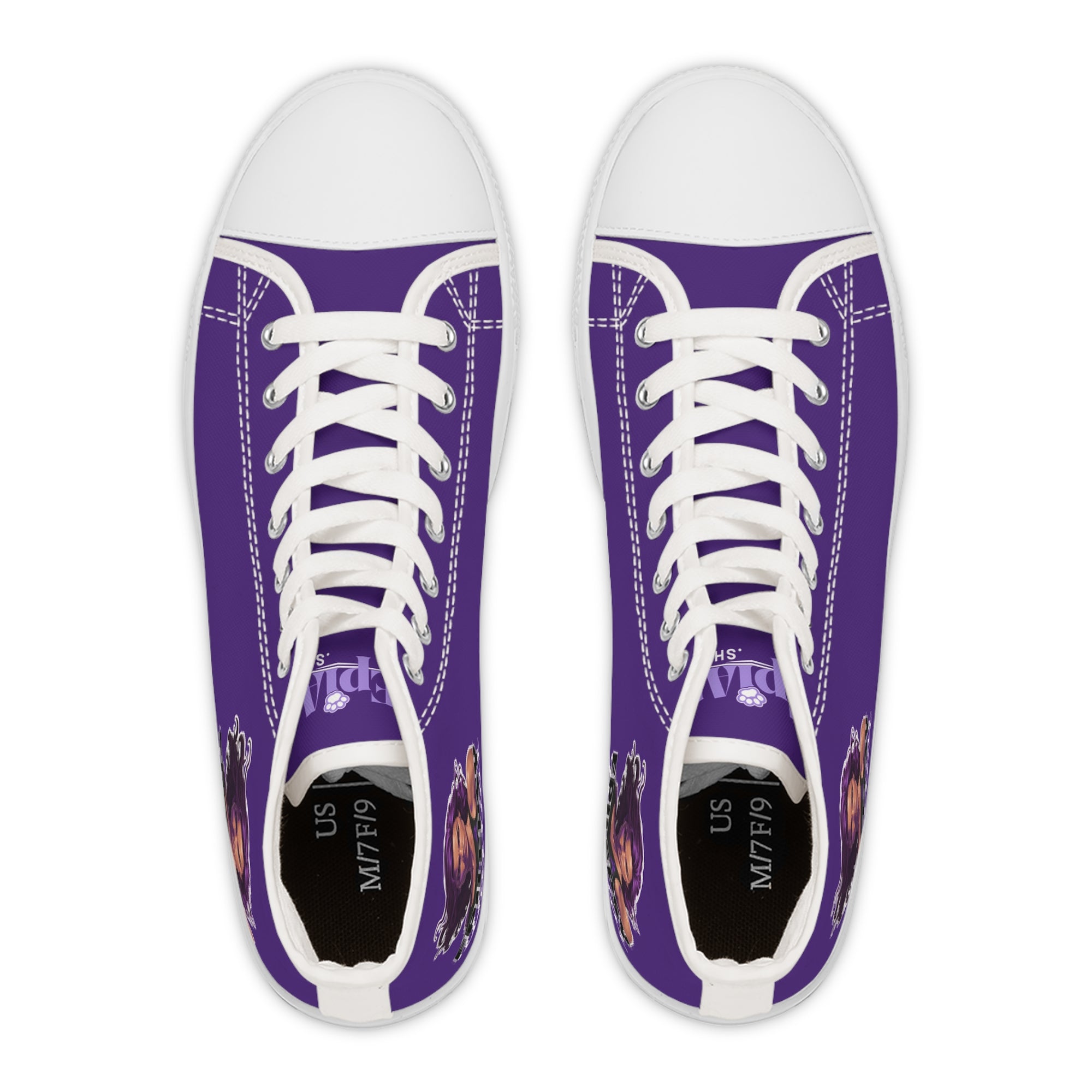 Chic Epilepsy Warrior Women's High Top Sneakers