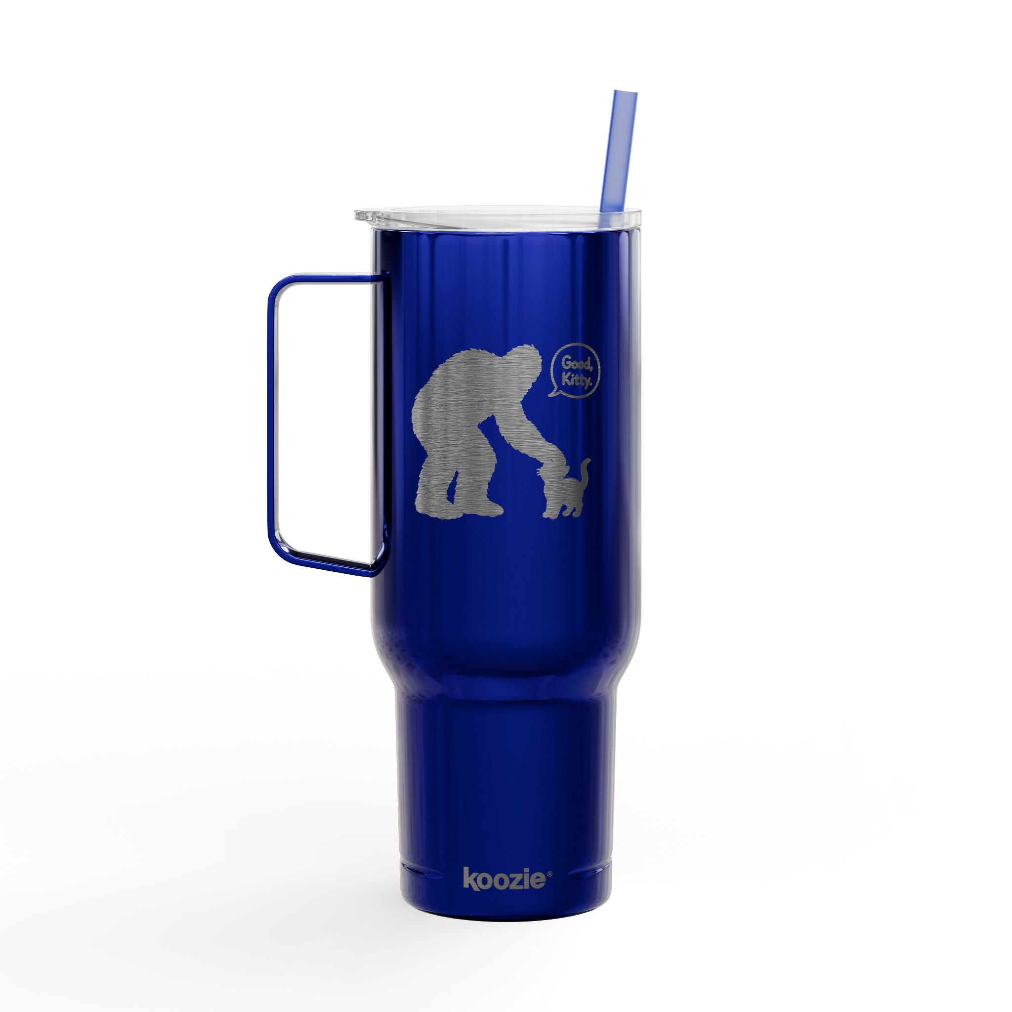 Bigfoot & Cat “Good, Kitty.” 40 oz Insulated Tumbler