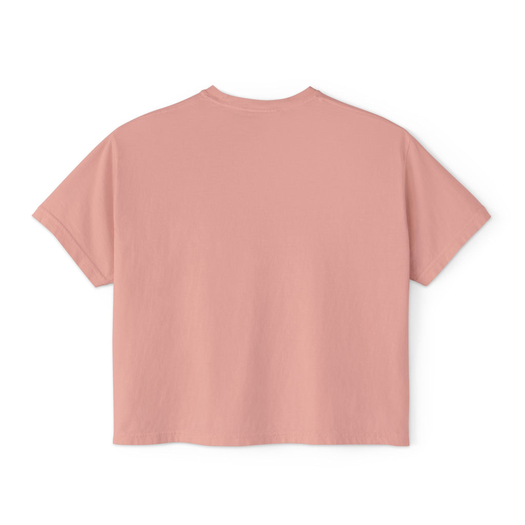 Neural Noise Boxy Crop T-Shirt | Abstract Brain Epilepsy Awareness Graphic Tee