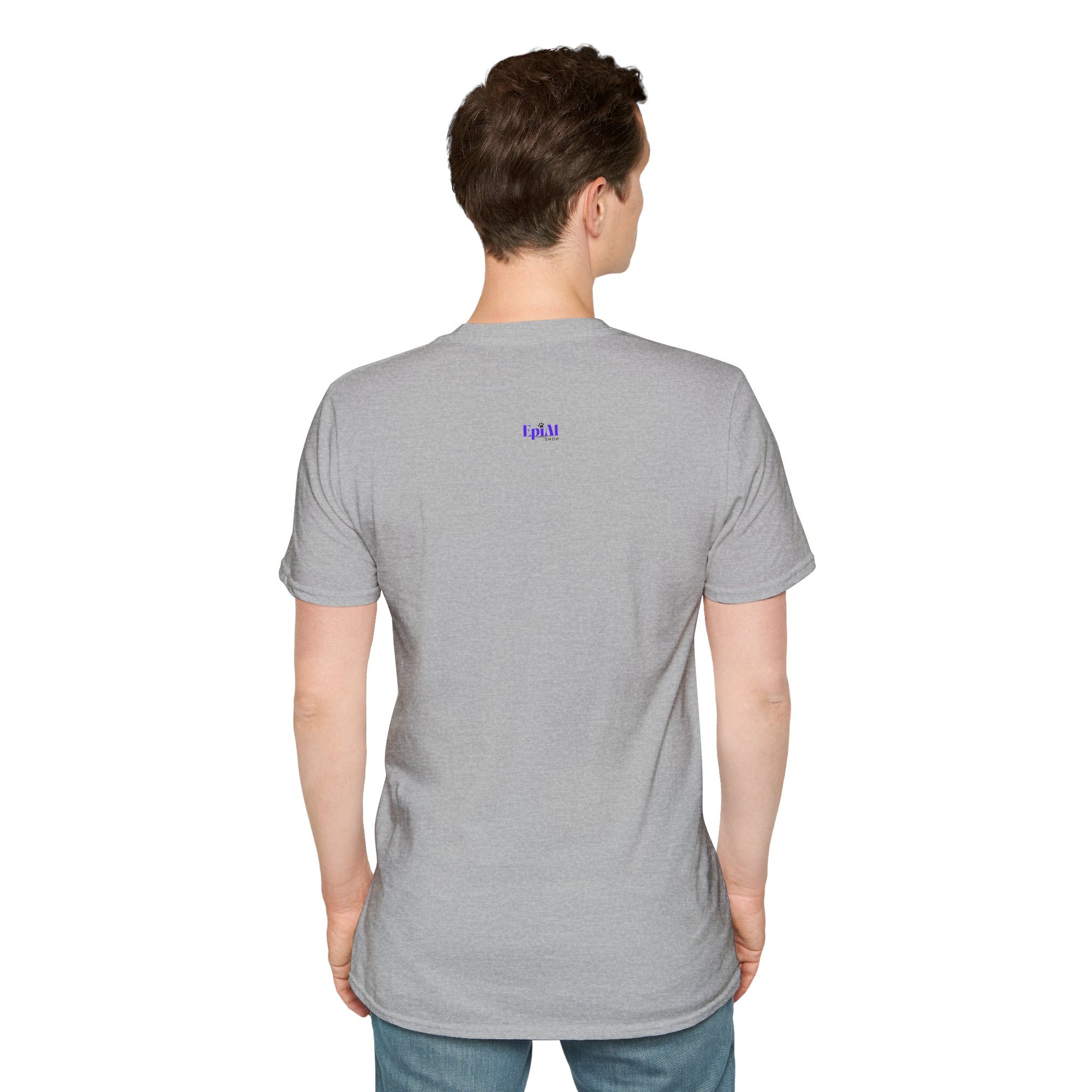 Purple Ribbon Brain Graphic Unisex T-Shirt