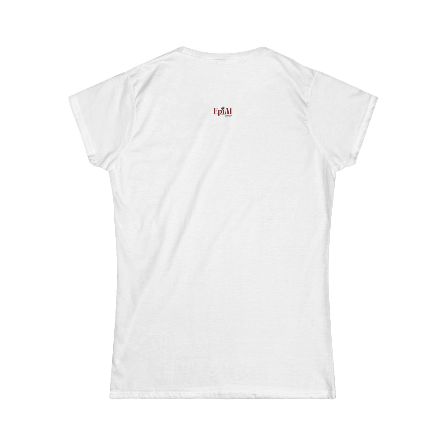 Cat Lover's Softstyle Tee with Whimsical Design