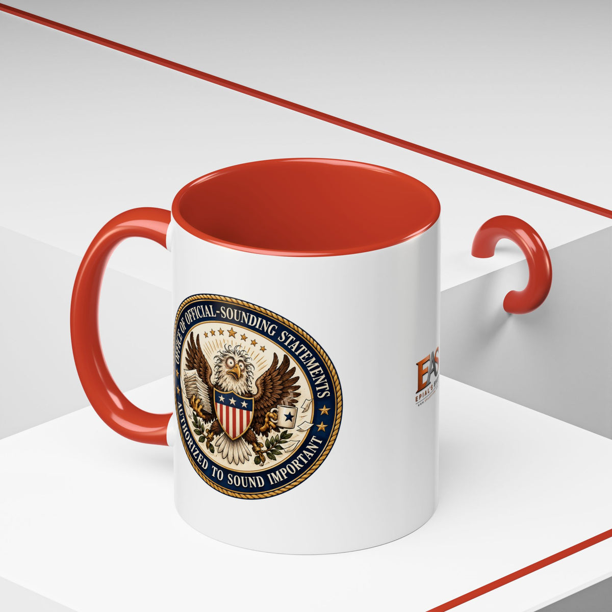 Office of Official-Sounding Statements Mug | Funny Government Parody Coffee Cup | 11oz & 15oz
